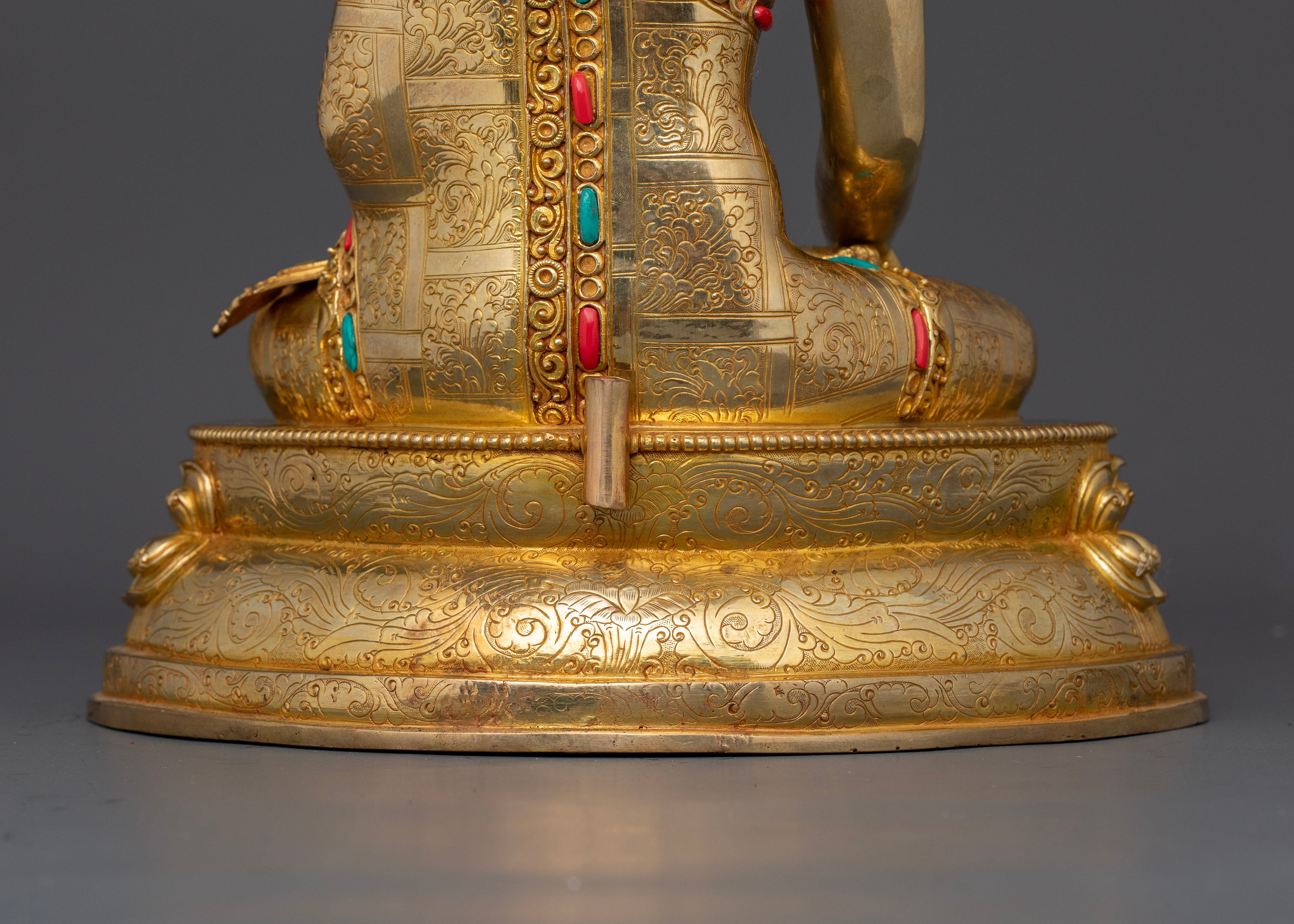Guru Shakyamuni Buddha: The Bodhi Tree's Guardian