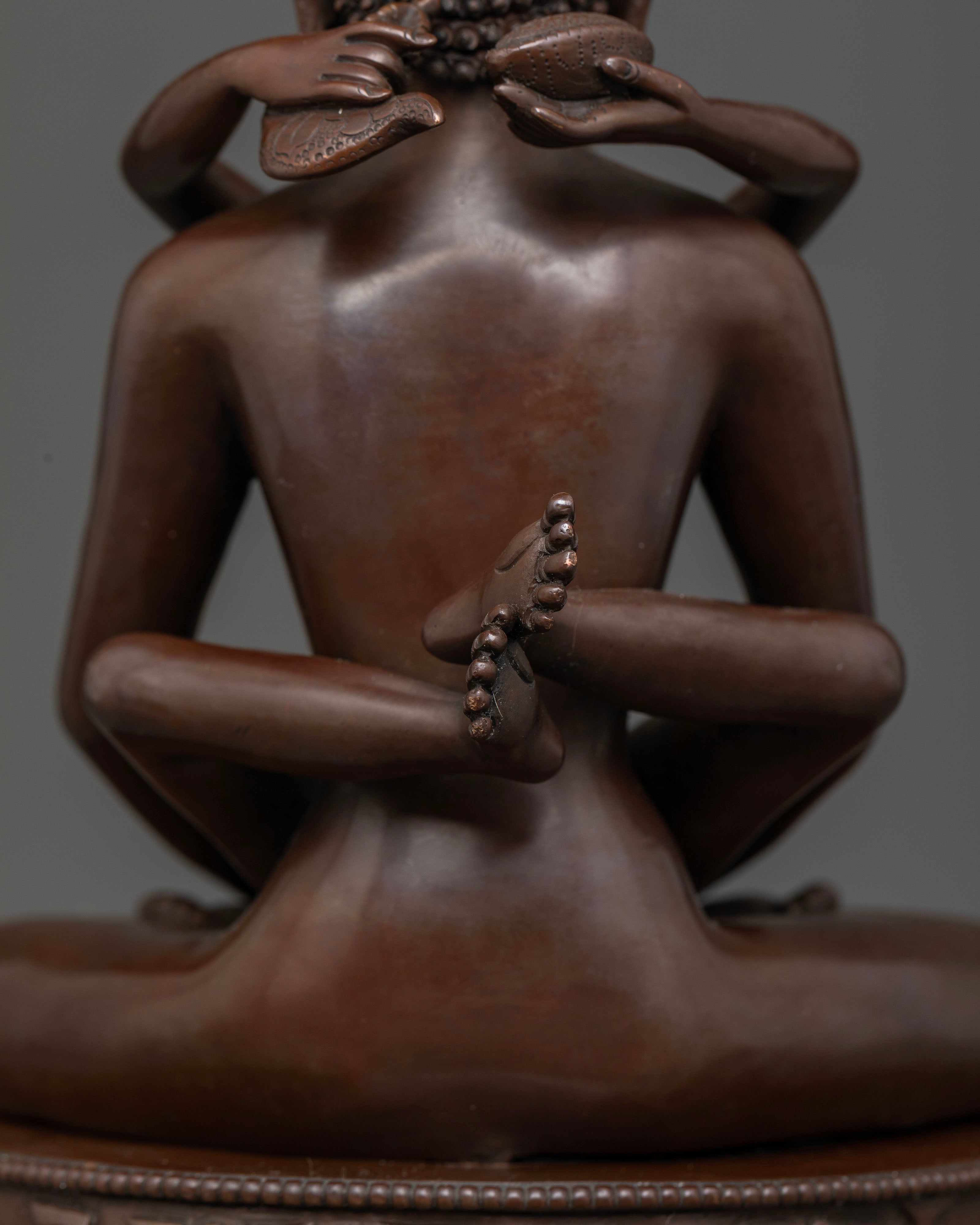 Primordial Wisdom in Art: Oxidized Samantabhadra with Consort