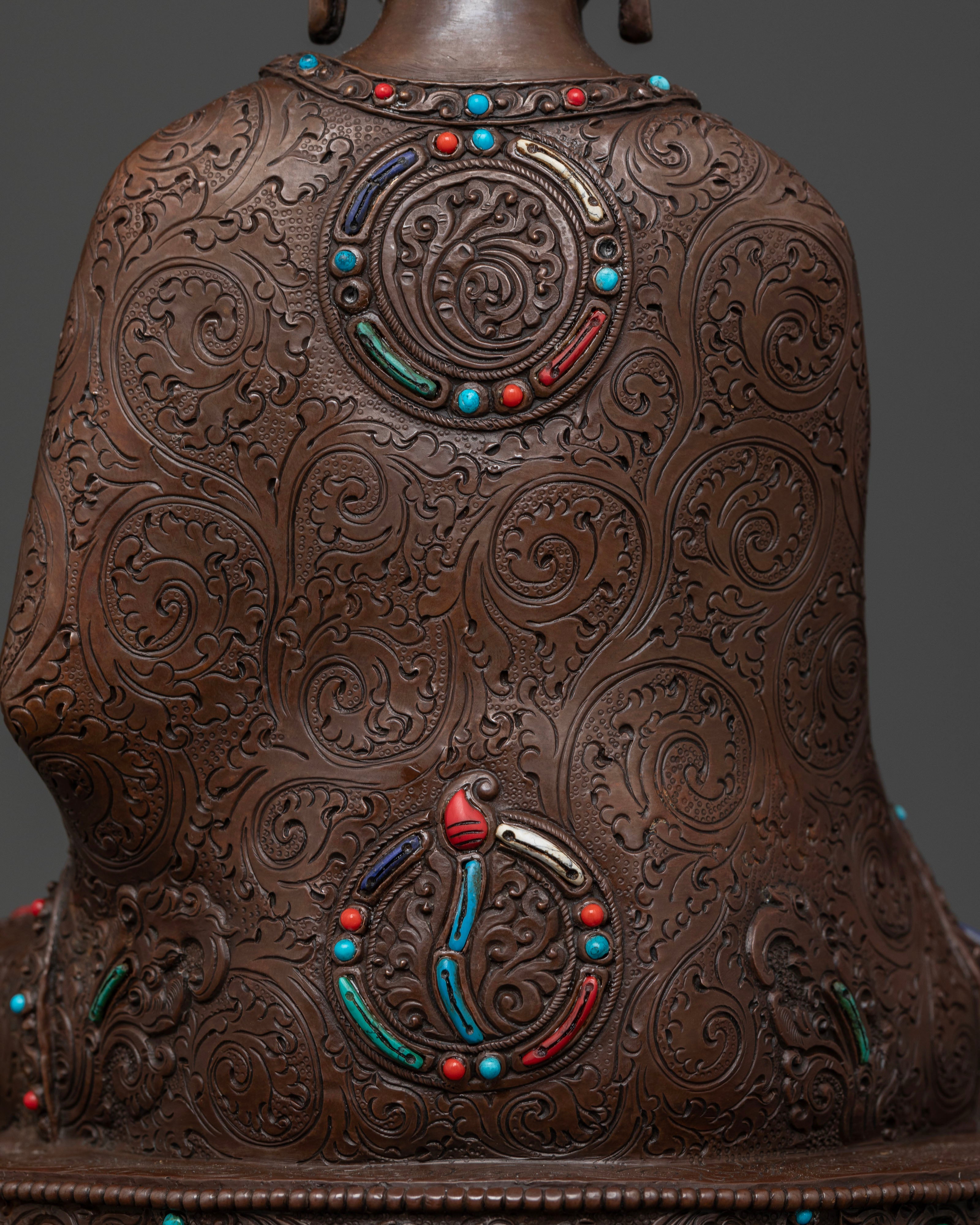 Handcrafted Oxidized Siddhartha Sculpture: A Symbol of Inner Calm