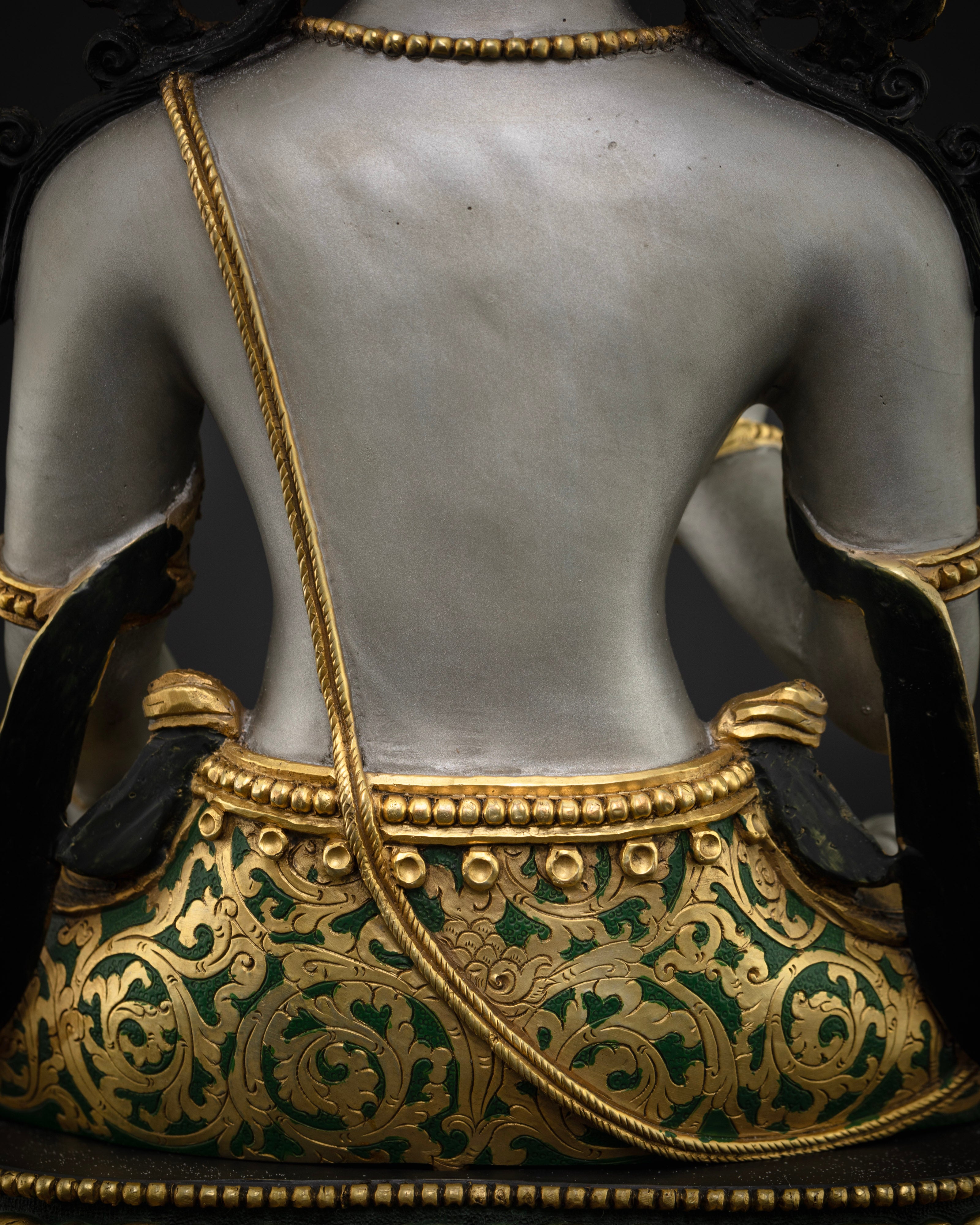 Seated Bodhisattva Mahasthamaprapta Statue