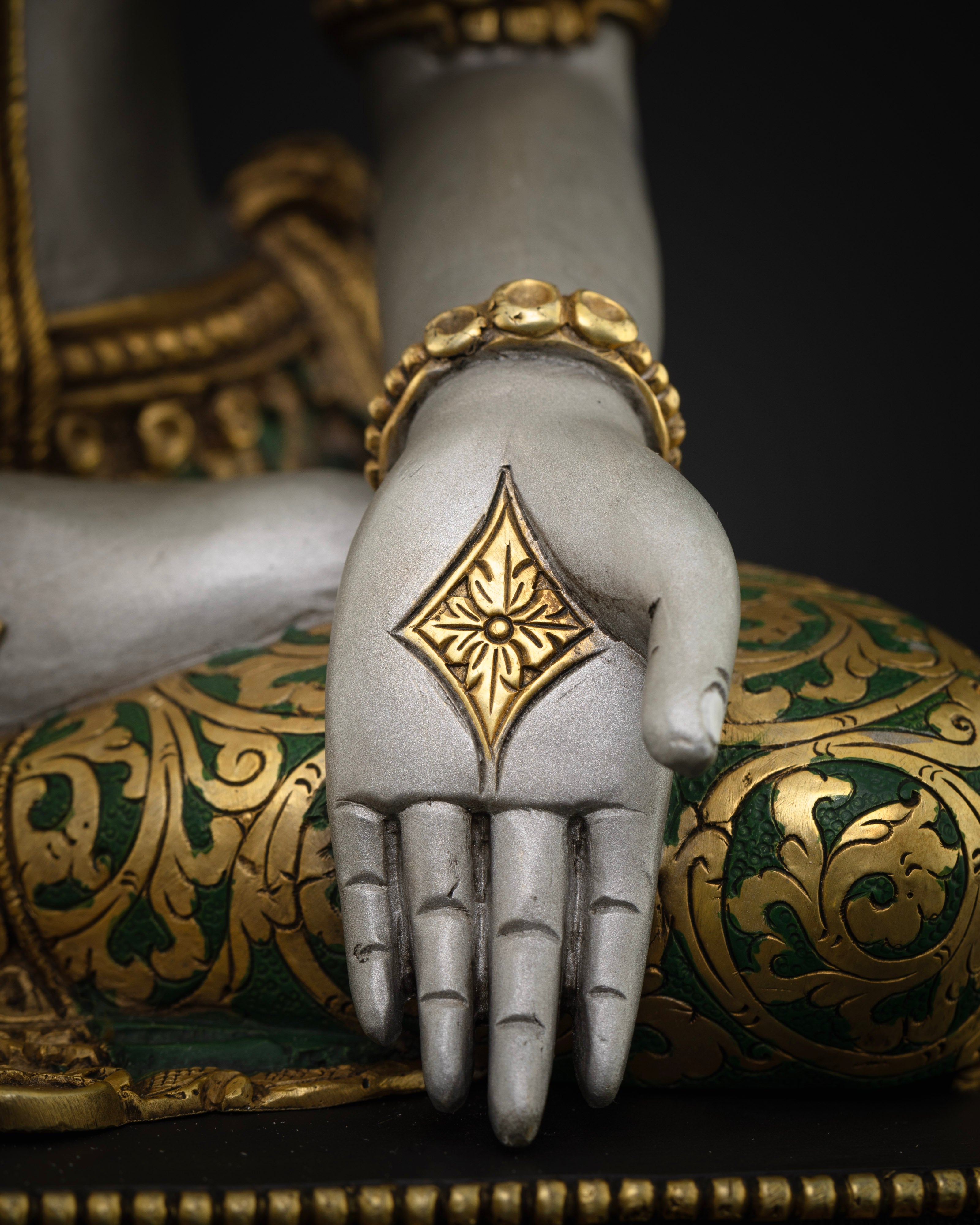 Seated Bodhisattva Mahasthamaprapta Statue