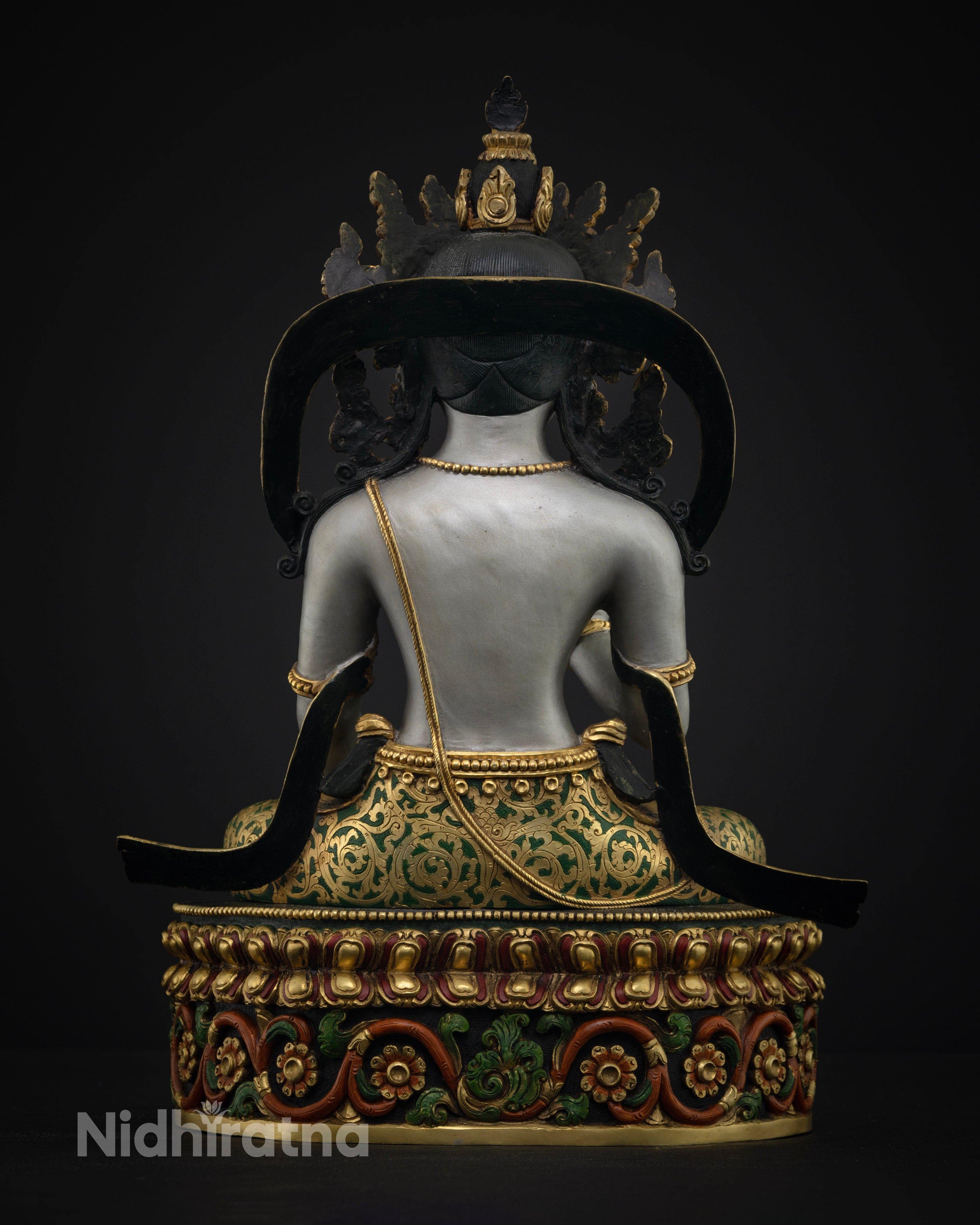 Seated Bodhisattva Mahasthamaprapta Statue