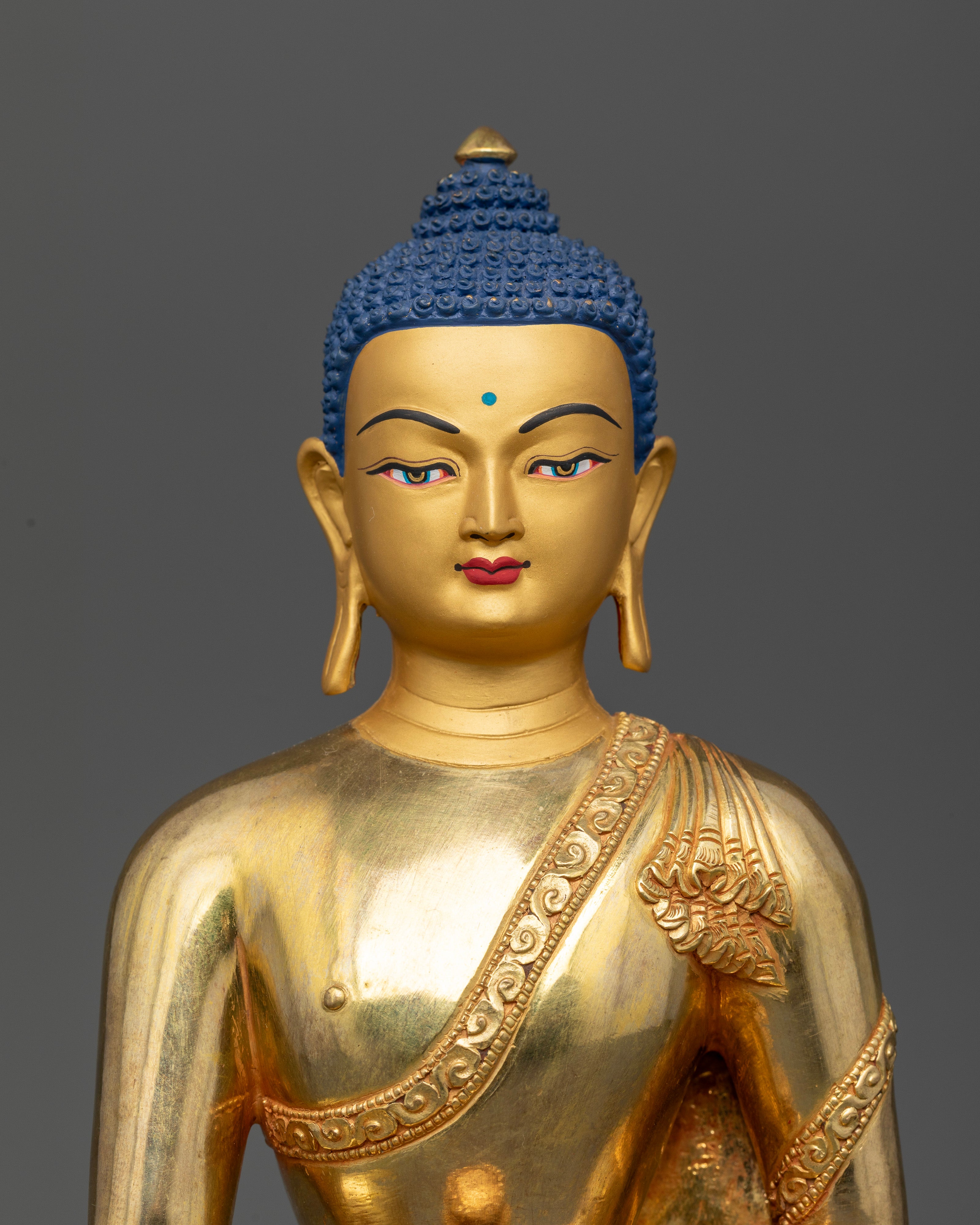 Namo Shakyamuni Buddha Mantra Practice Statue