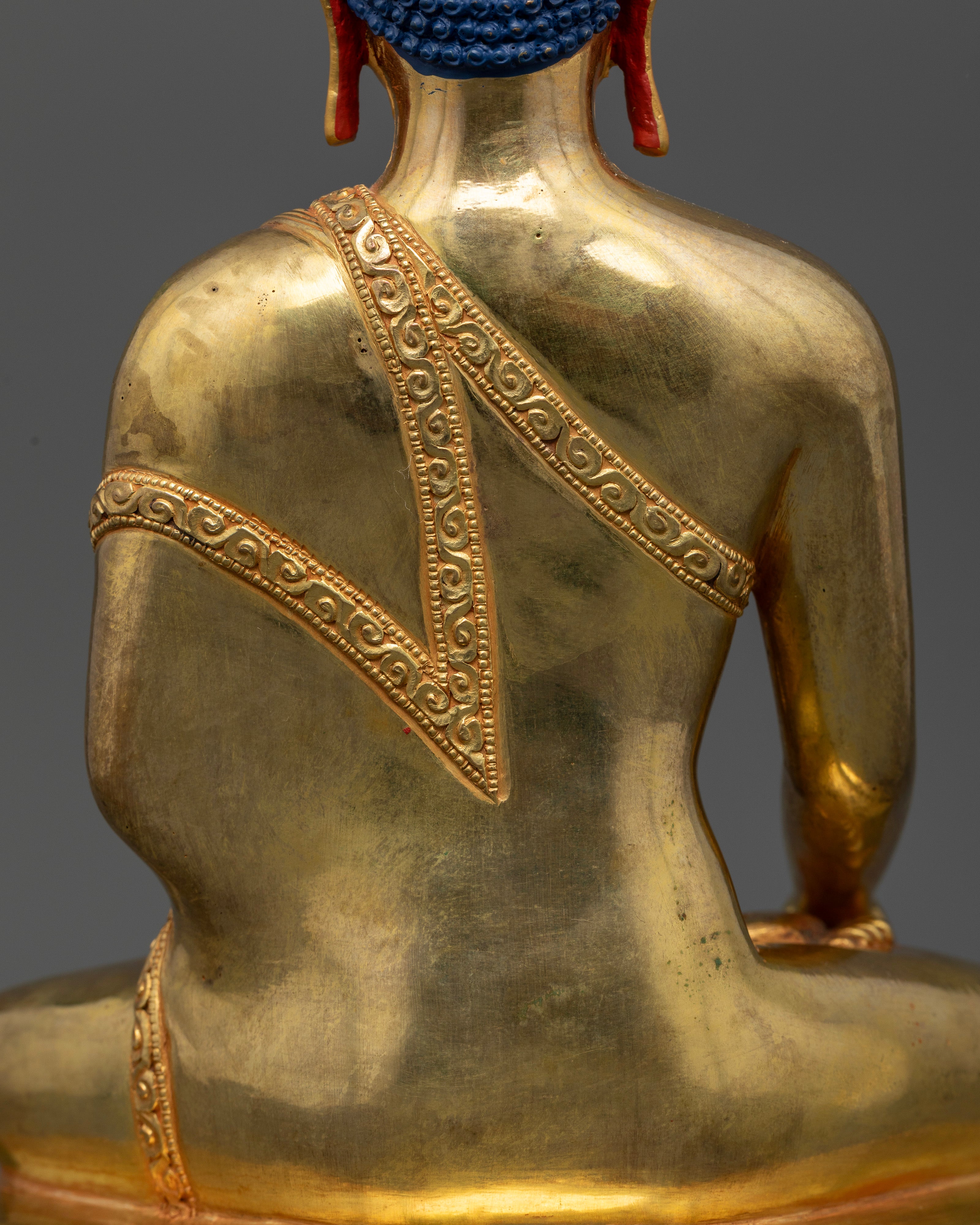 Namo Shakyamuni Buddha Mantra Practice Statue