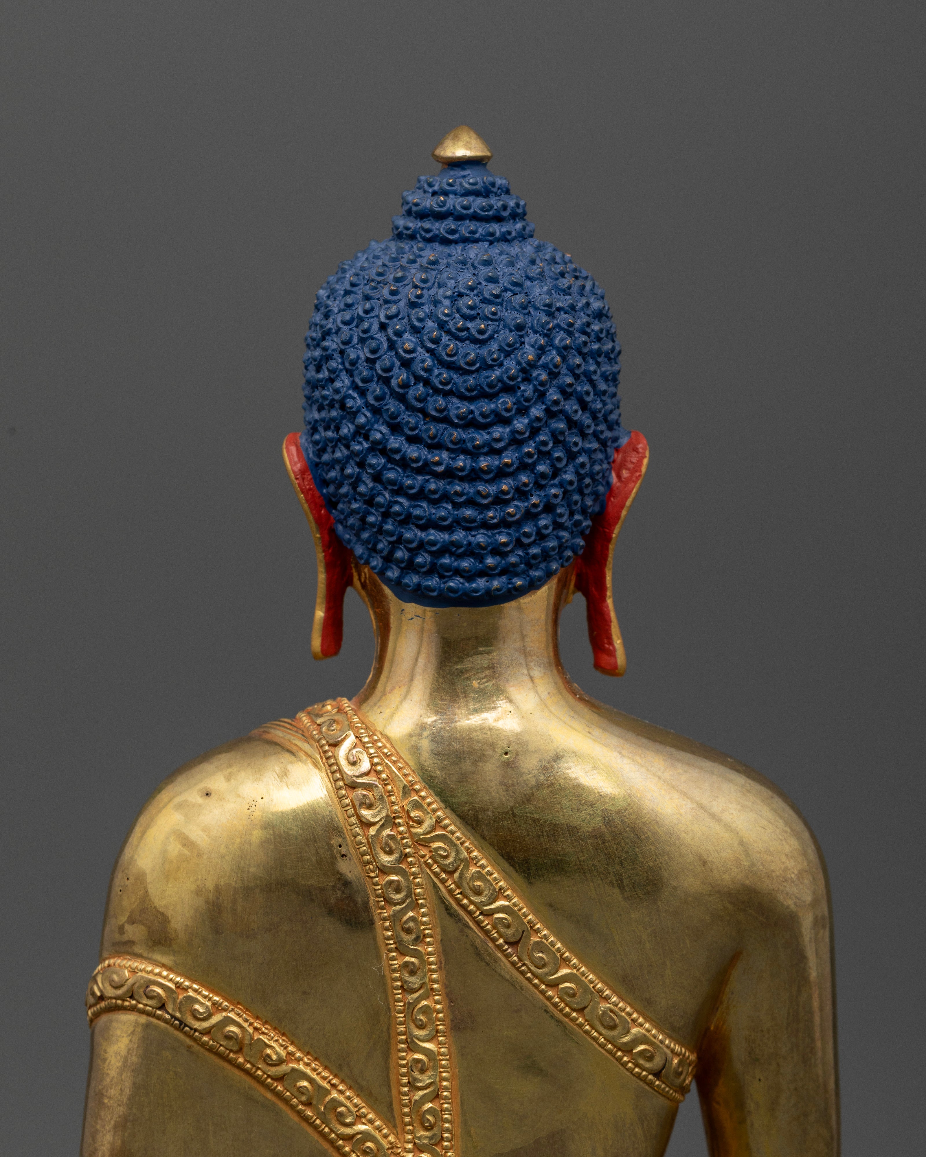 Namo Shakyamuni Buddha Mantra Practice Statue