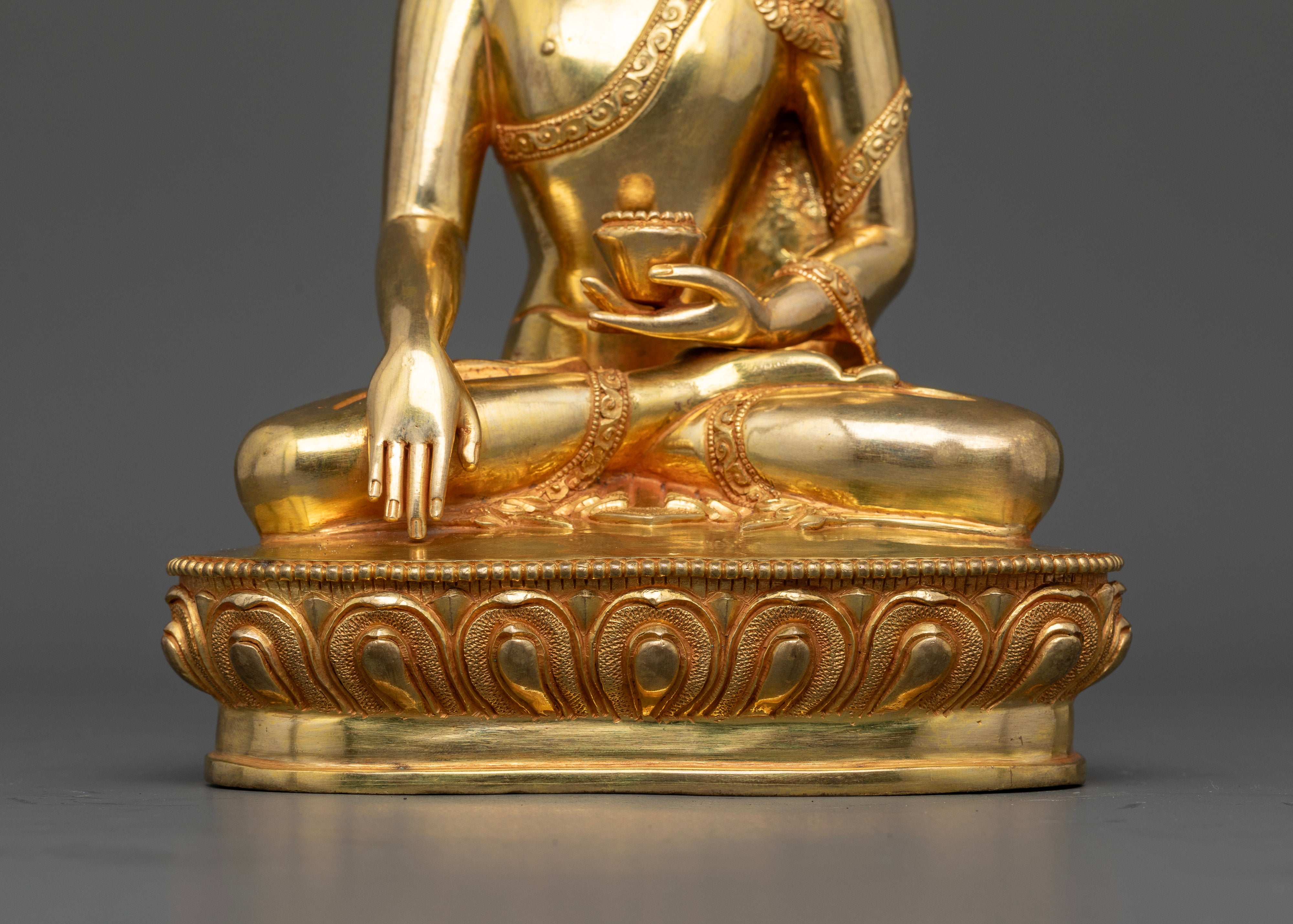 Namo Shakyamuni Buddha Mantra Practice Statue