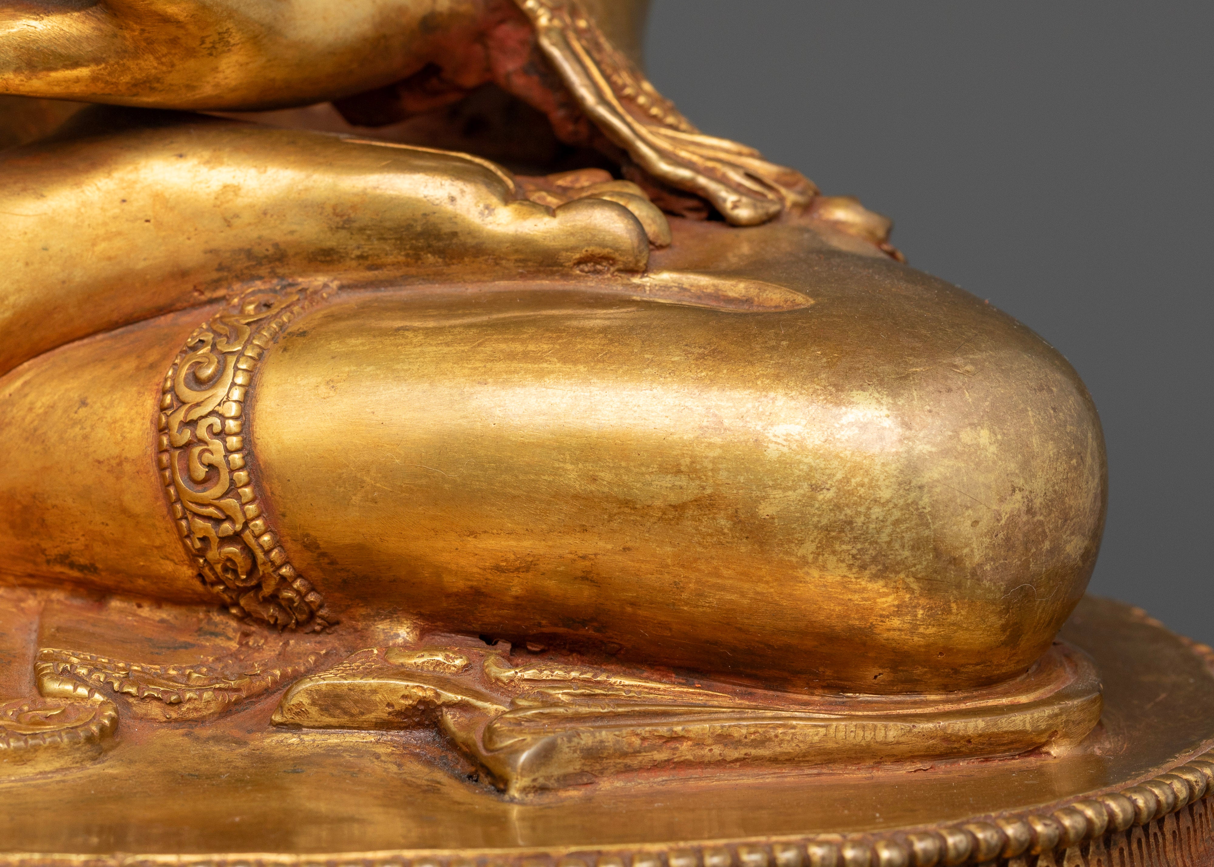 Traditional Sangye Menla Buddha Statue for Devotion and Health