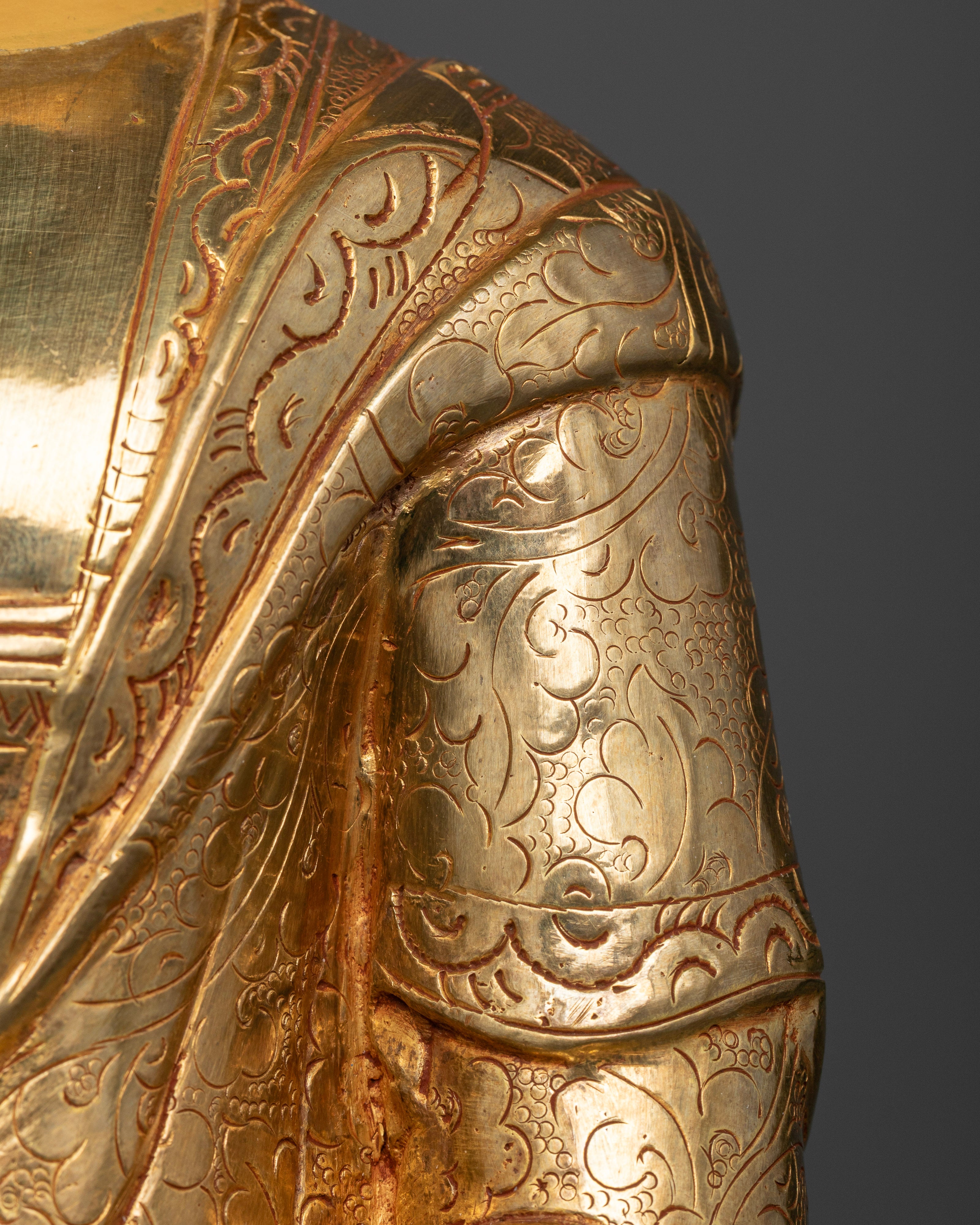 Shakyamuni Buddha Statue | Traditional Himalayan Art Nepal