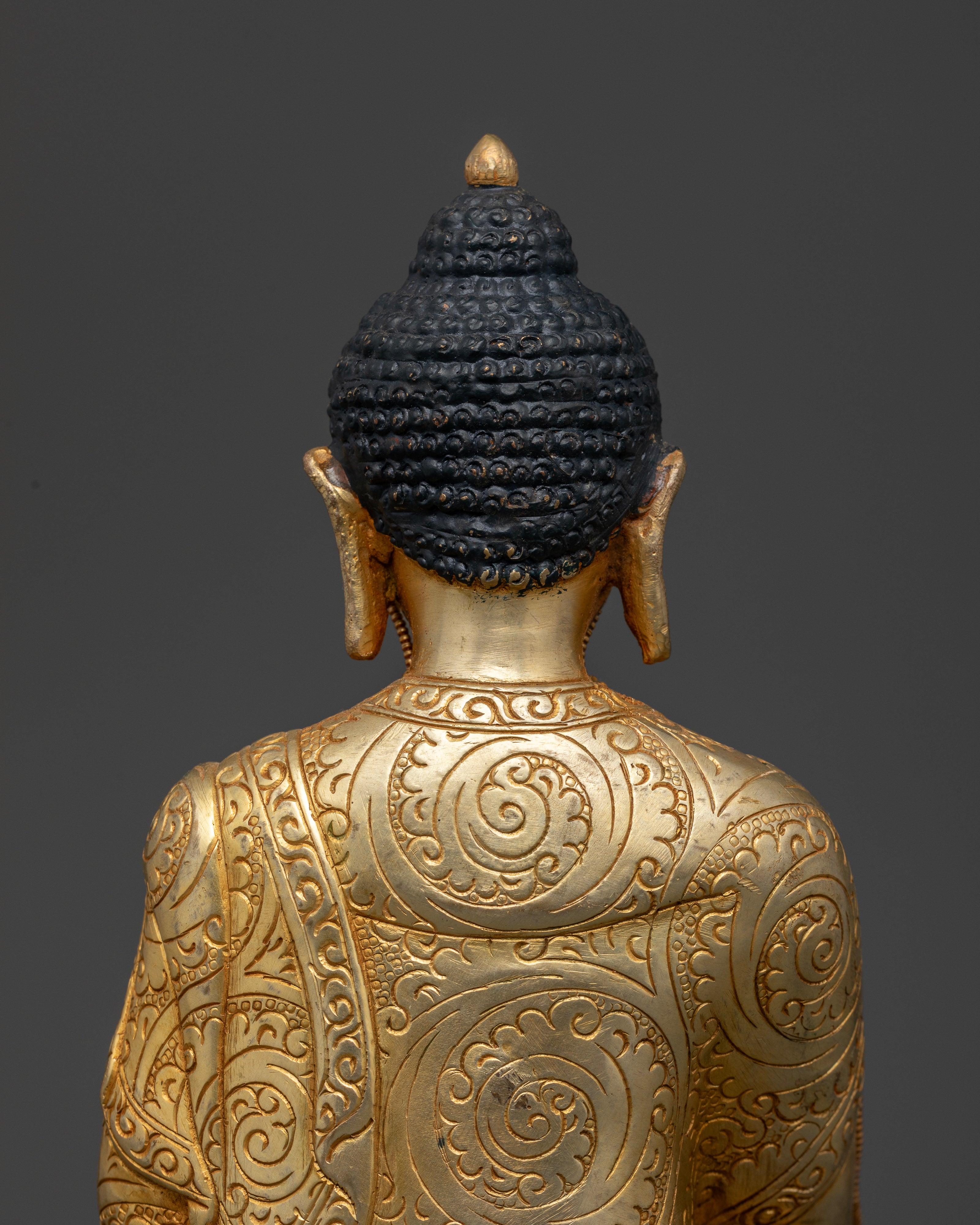 Celestial Glow: The Crystal Buddha Shakyamuni