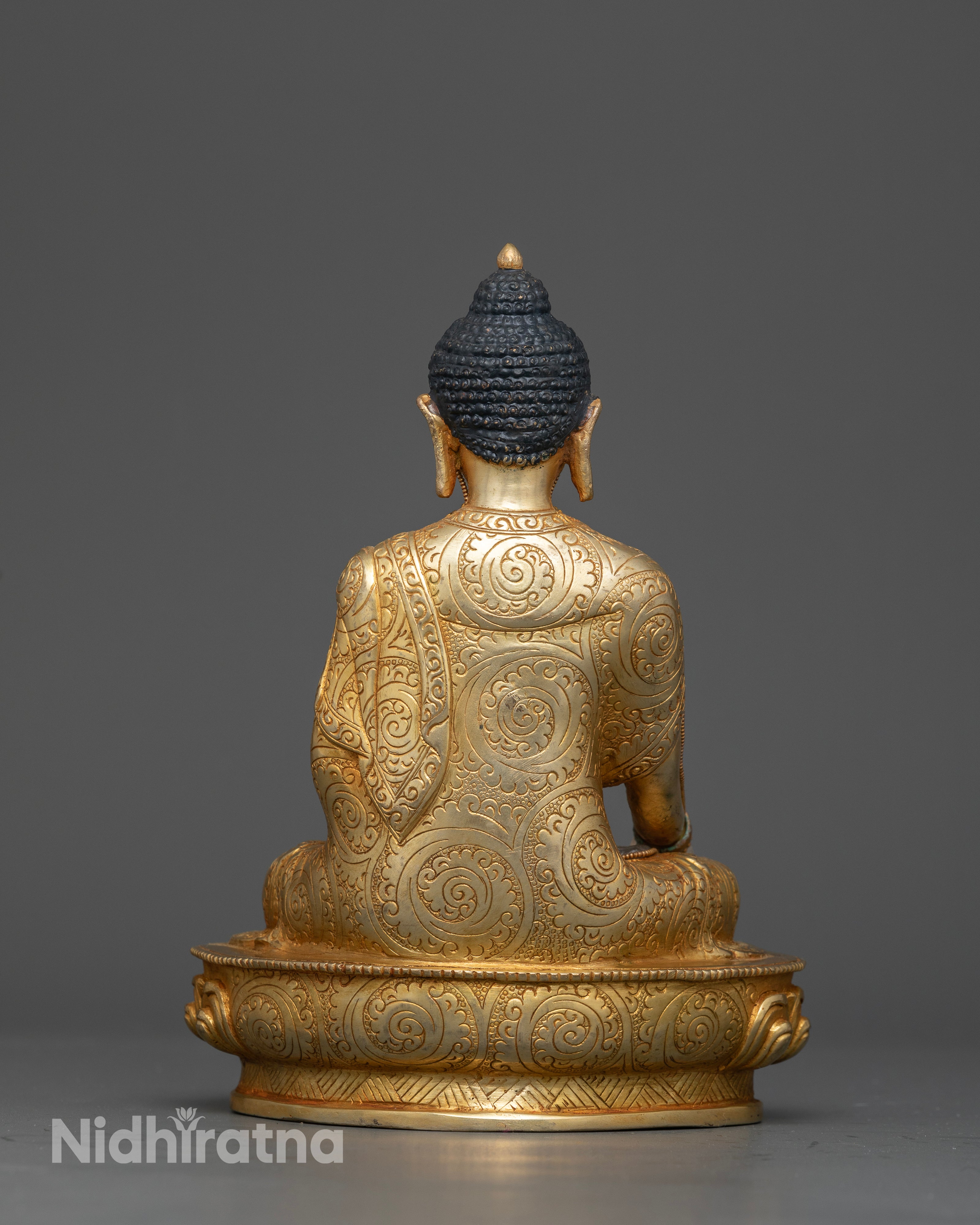 Celestial Glow: The Crystal Buddha Shakyamuni