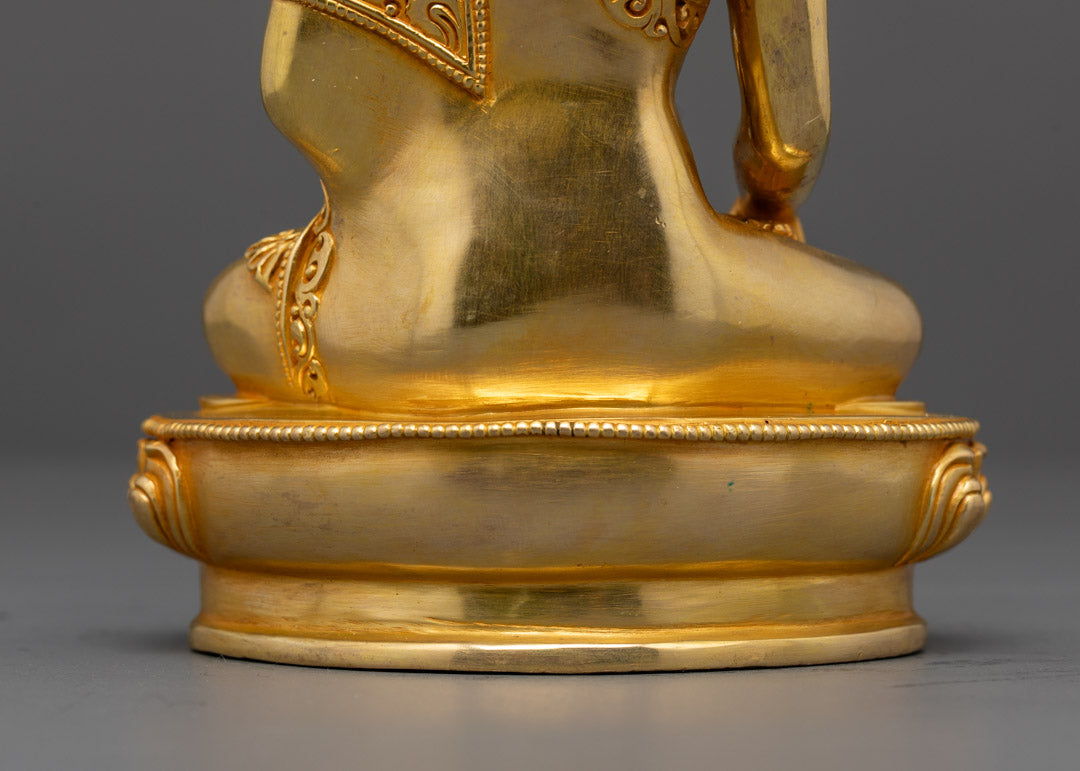 Traditional Shakyamuni Buddha Statue | Buddhist Enlightenment Artwork