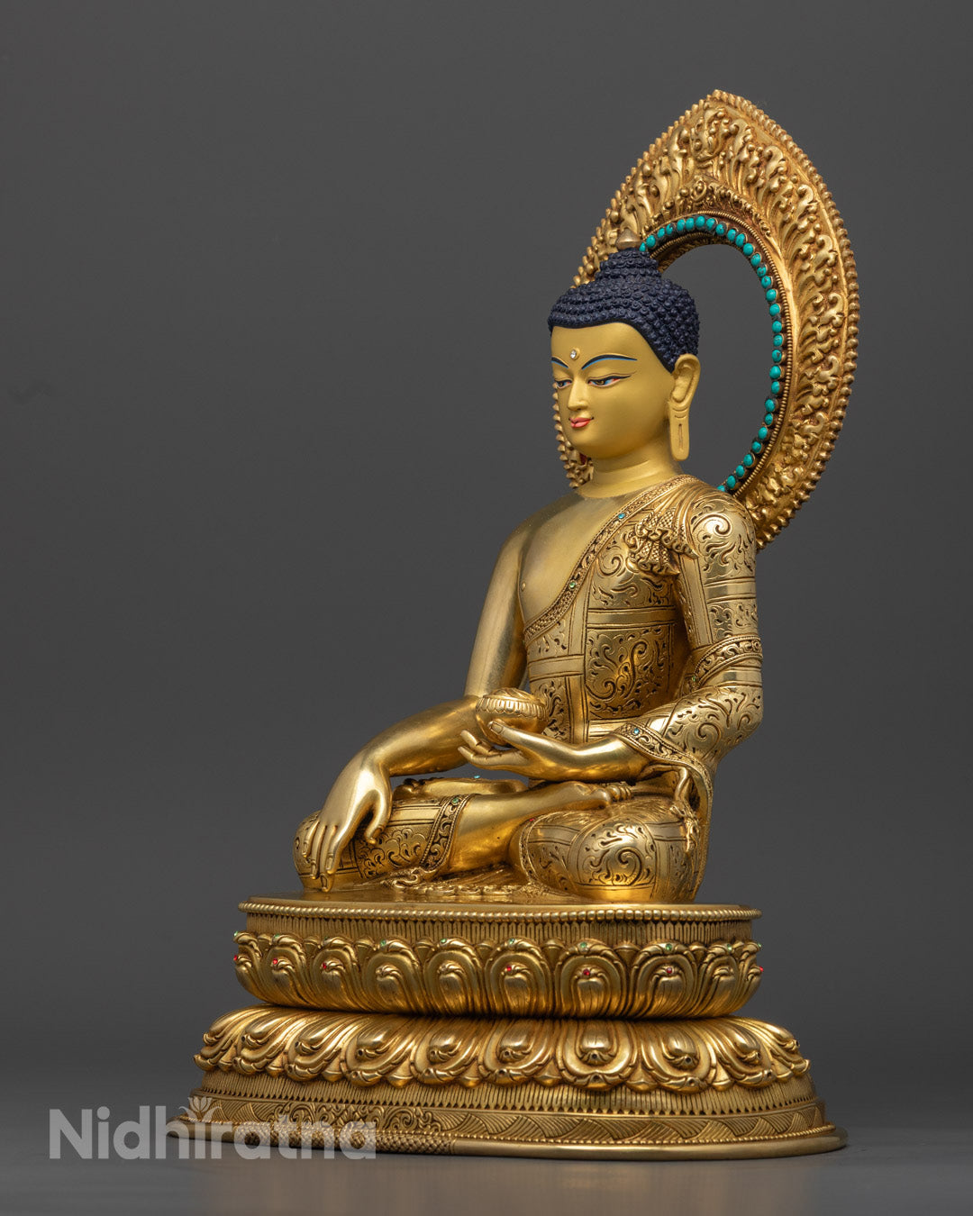Tibetan Shakyamuni Buddha Statue | Himalayan Sacred Art