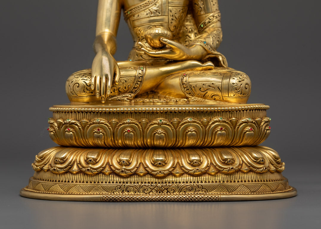 Tibetan Shakyamuni Buddha Statue | Himalayan Sacred Art