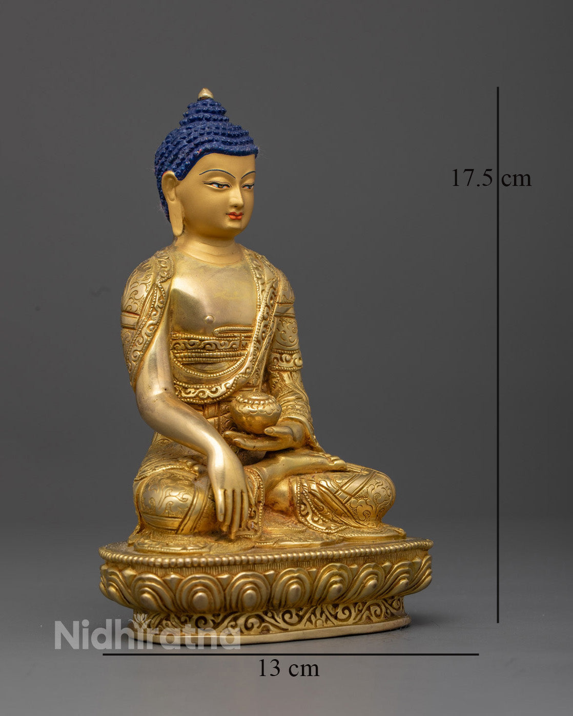 Shakyamuni Buddha Statue | Spiritual Meditation Sculpture