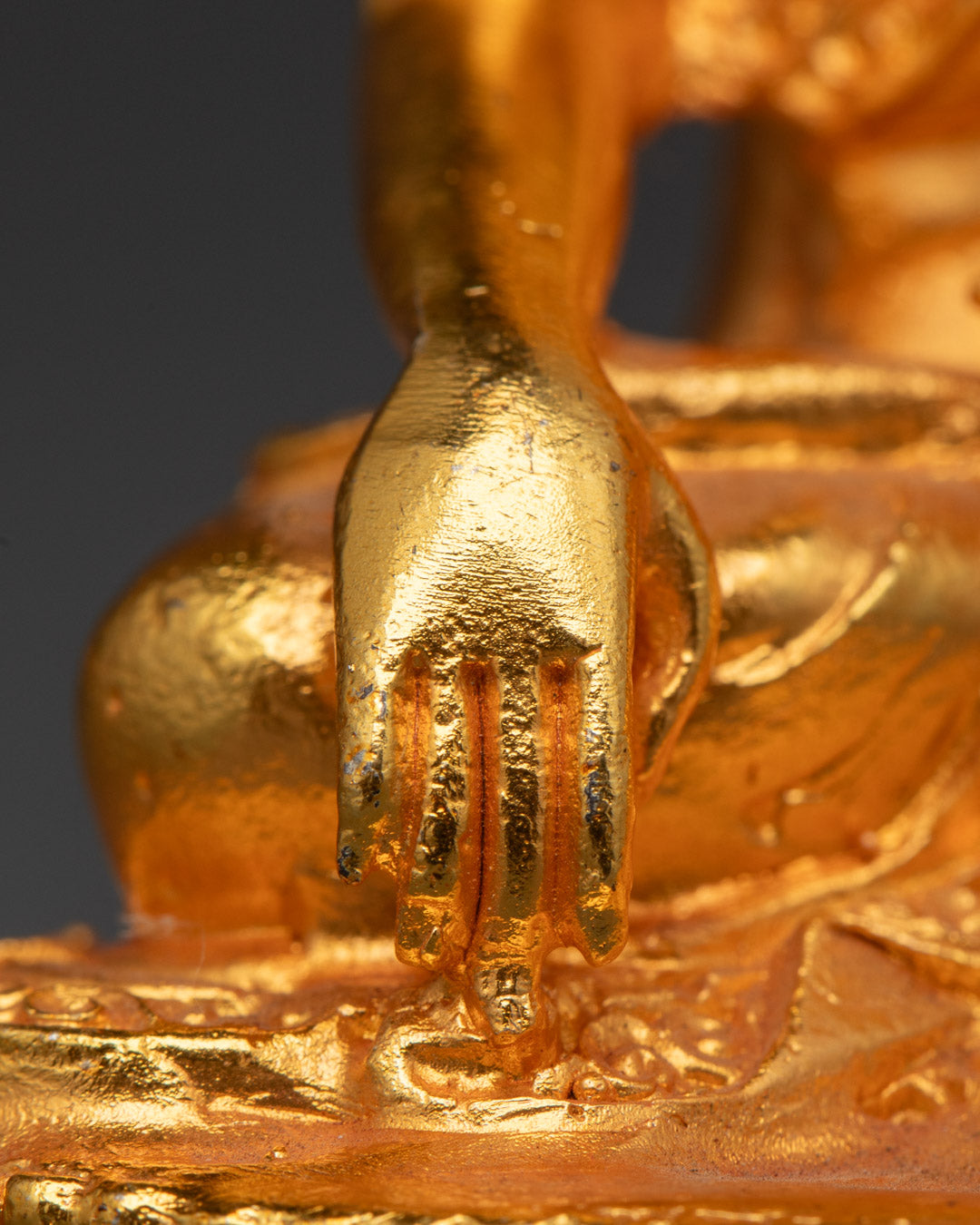 Machine-Made Nepalese Shakyamuni Buddha Statue