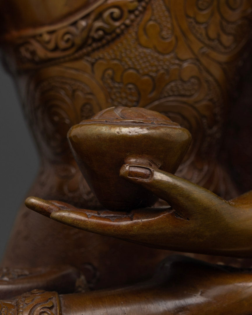 Oxidized Shakyamuni Buddha Statue | Gautama Buddha