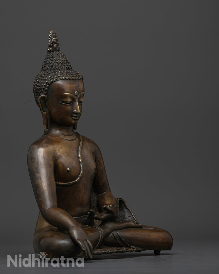 Bronze Shakyamuni Buddha Statue | Gautama Buddha