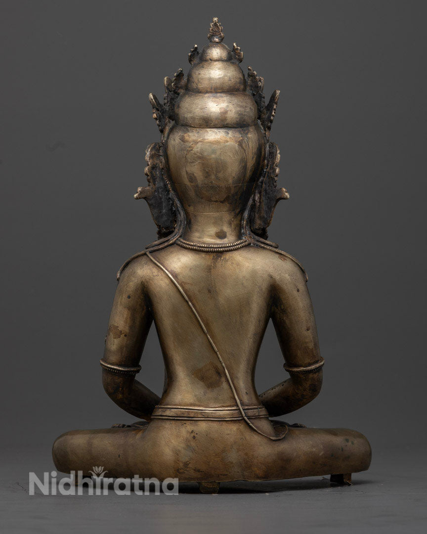 Amitabha Buddha Statue | Buddha Amitabha statue | Antique Amitabha Buddha Statue