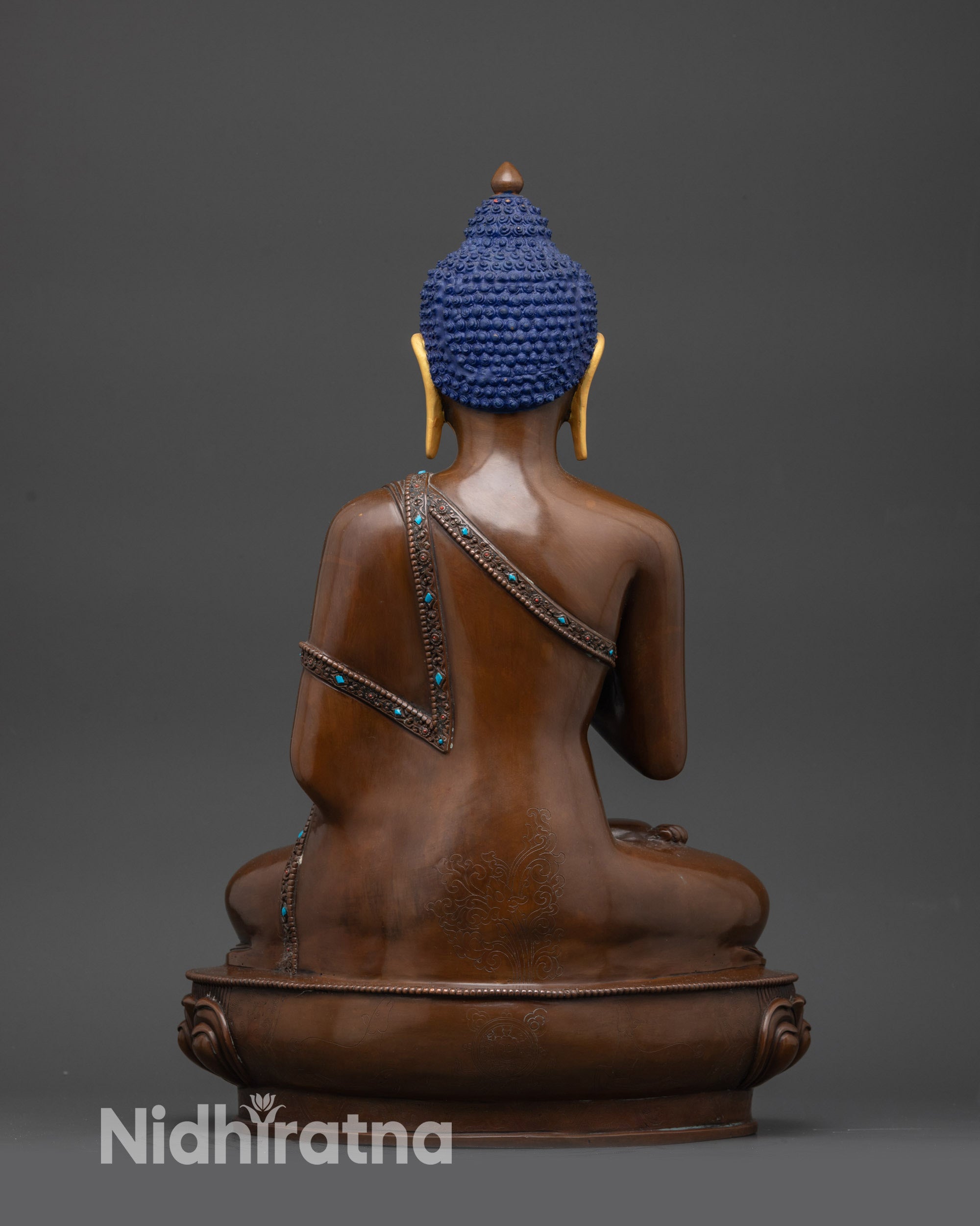 Handmade Nepalese Buddha altar figure