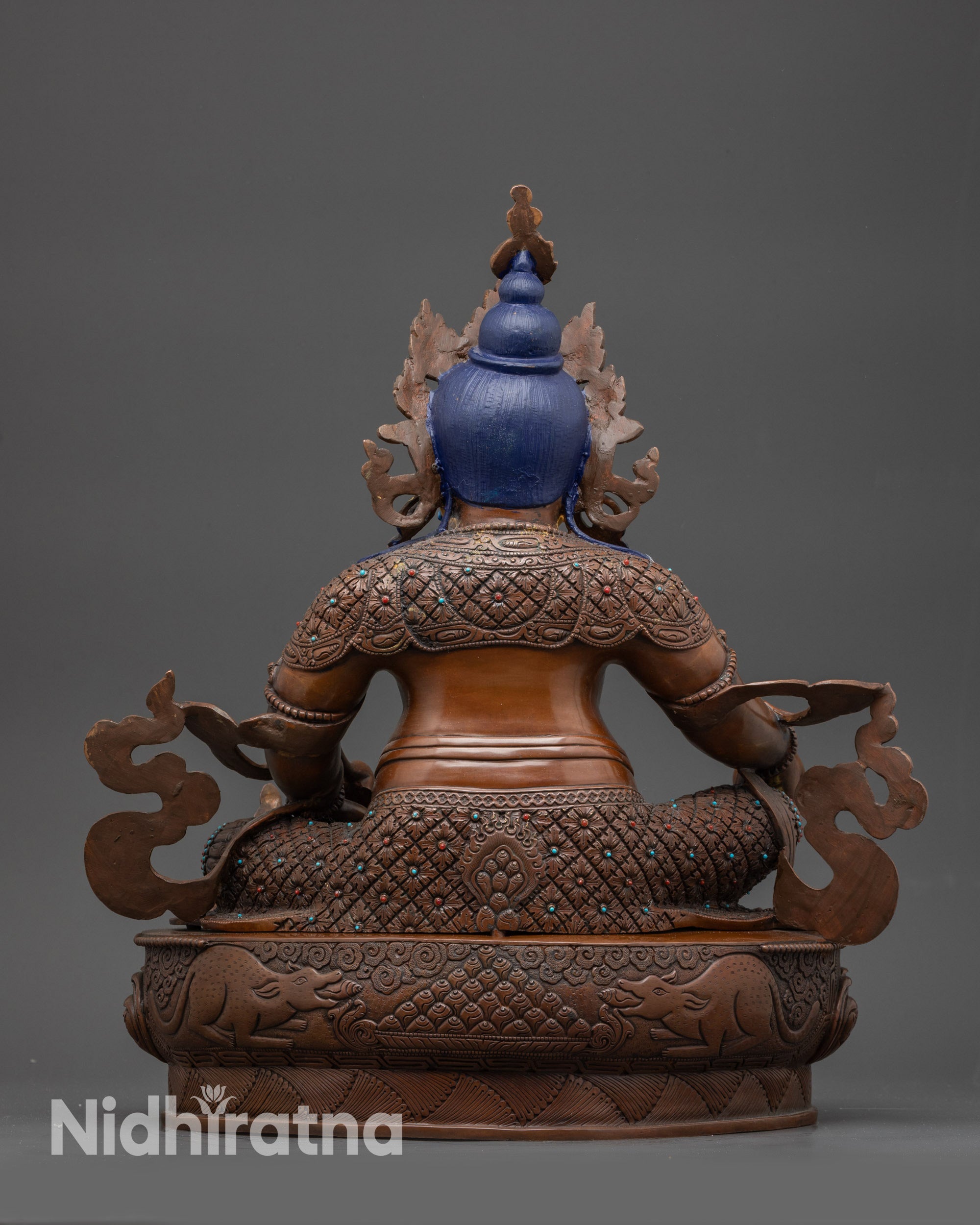 handcrafted Nepalese Buddhist statue