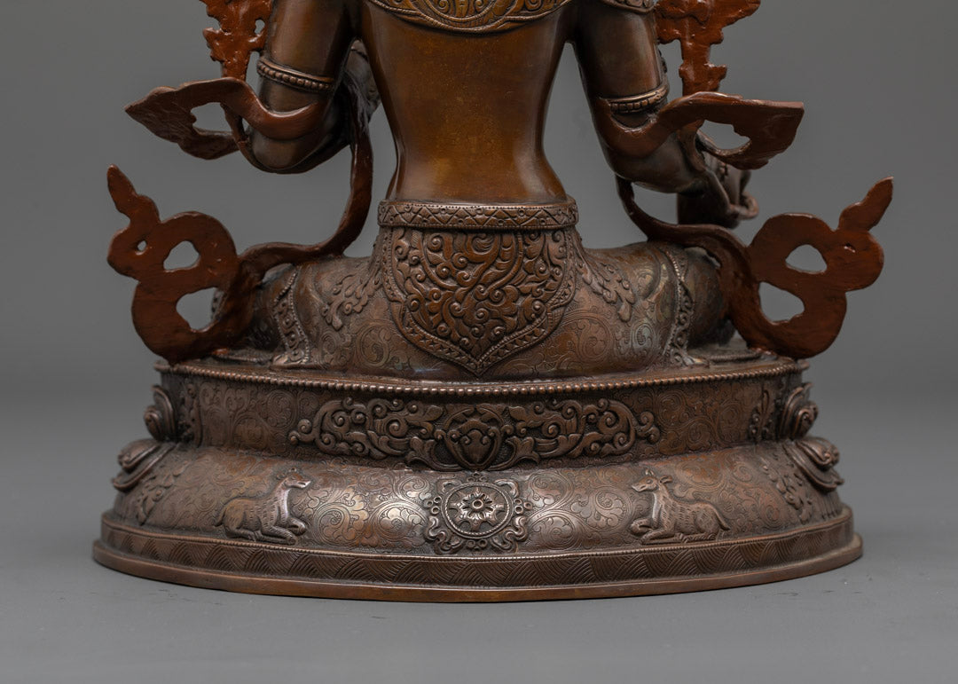 Green Tara Buddha Statue | Beautiful Bodhisattva Green Tara