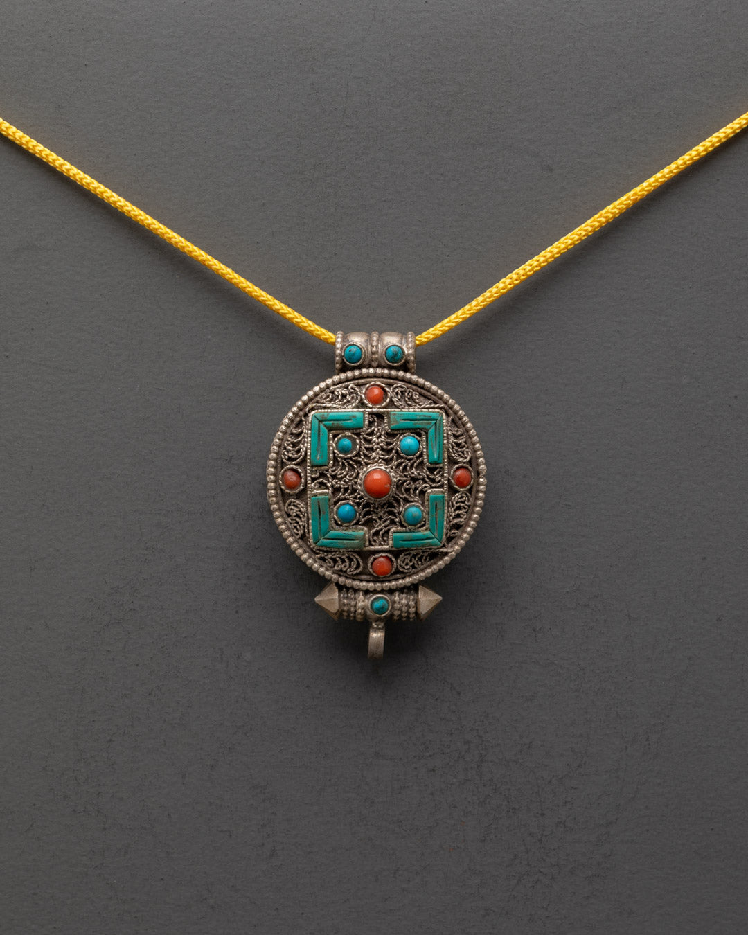 Beautiful Mandala Locket | Inspired by Tibetan Spiritual Traditions