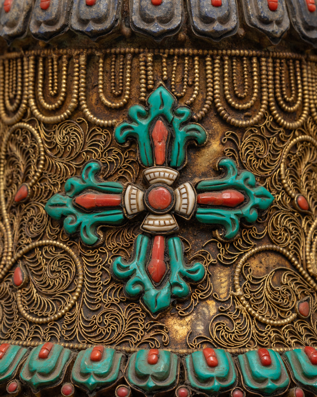 Buddhist Bell and Bajra Set | Tibetan Dharma Object