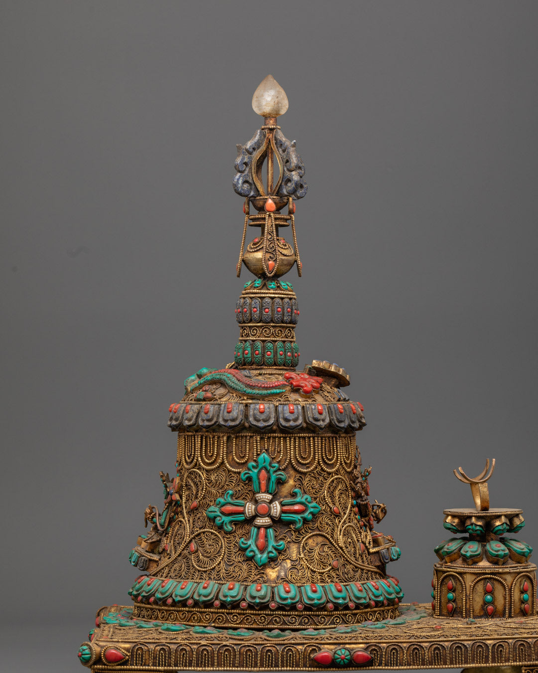 Buddhist Bell and Bajra Set | Tibetan Dharma Object