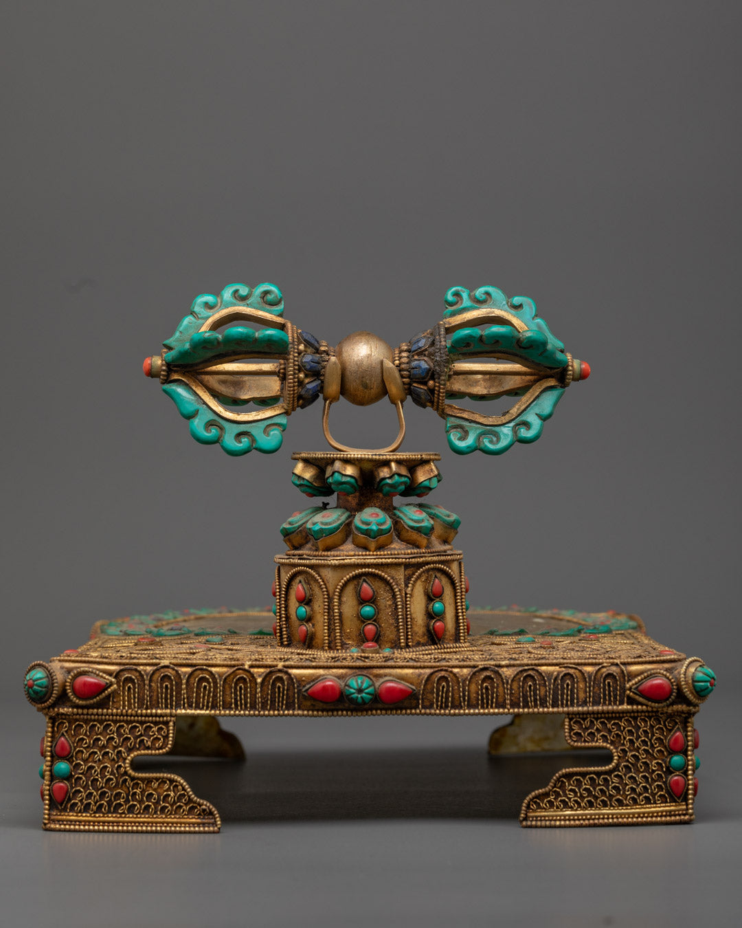 Buddhist Bell and Bajra Set | Tibetan Dharma Object