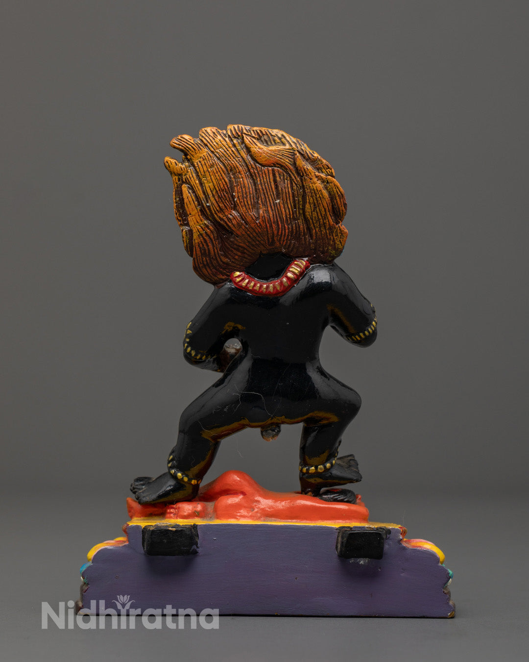 Black Dzambhala Statue | Deity of Wealth and Prosperity
