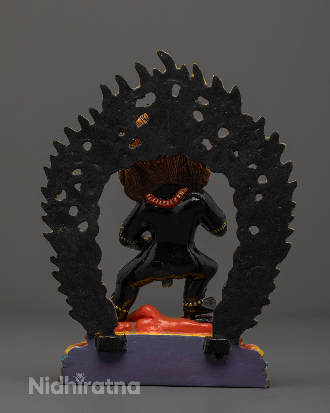 Black Dzambhala Statue | Deity of Wealth and Prosperity