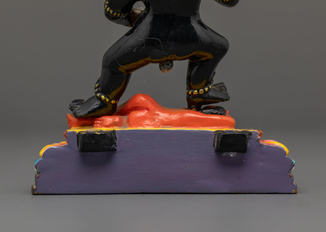 Black Dzambhala Statue | Deity of Wealth and Prosperity