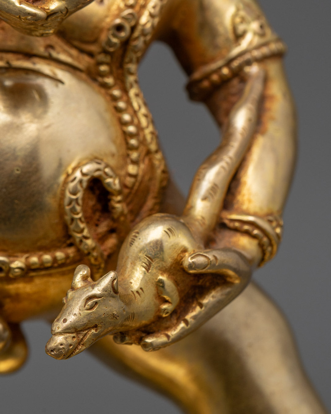 Black Dzambala Statue | Tibetan Wealth Protector