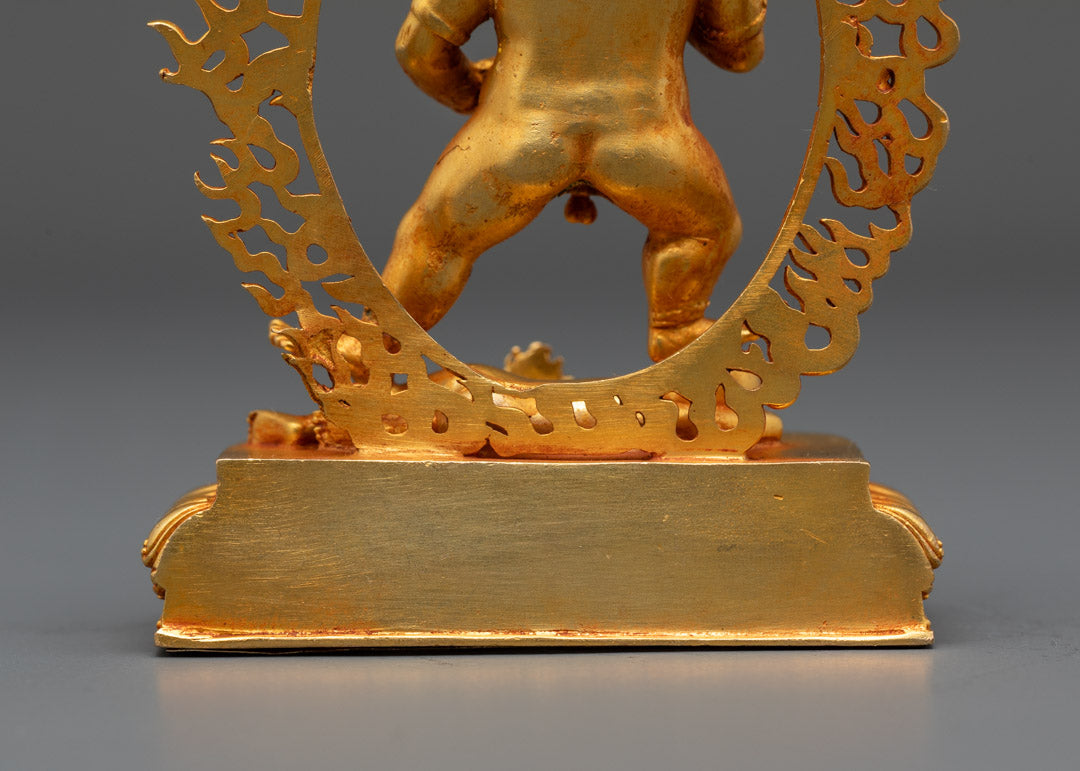 Black Dzambhala Statue: Attract Abundance