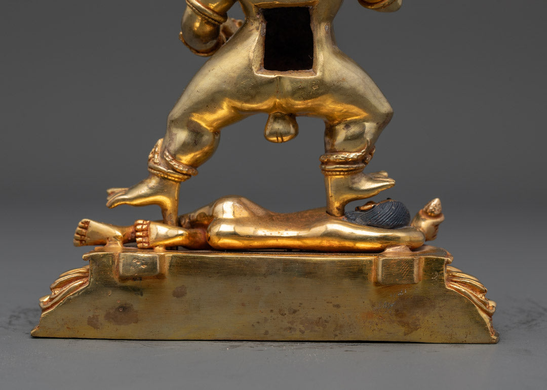 Black Dzambhala Statue | Powerful Buddhist Wealth Deity