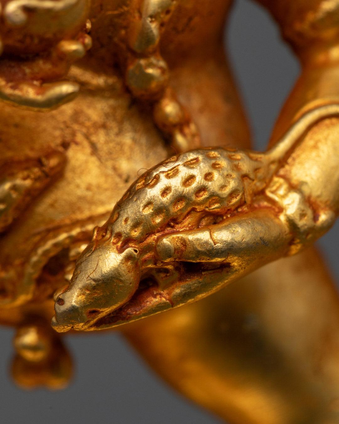 Black Dzambhala Statue: Attract Abundance