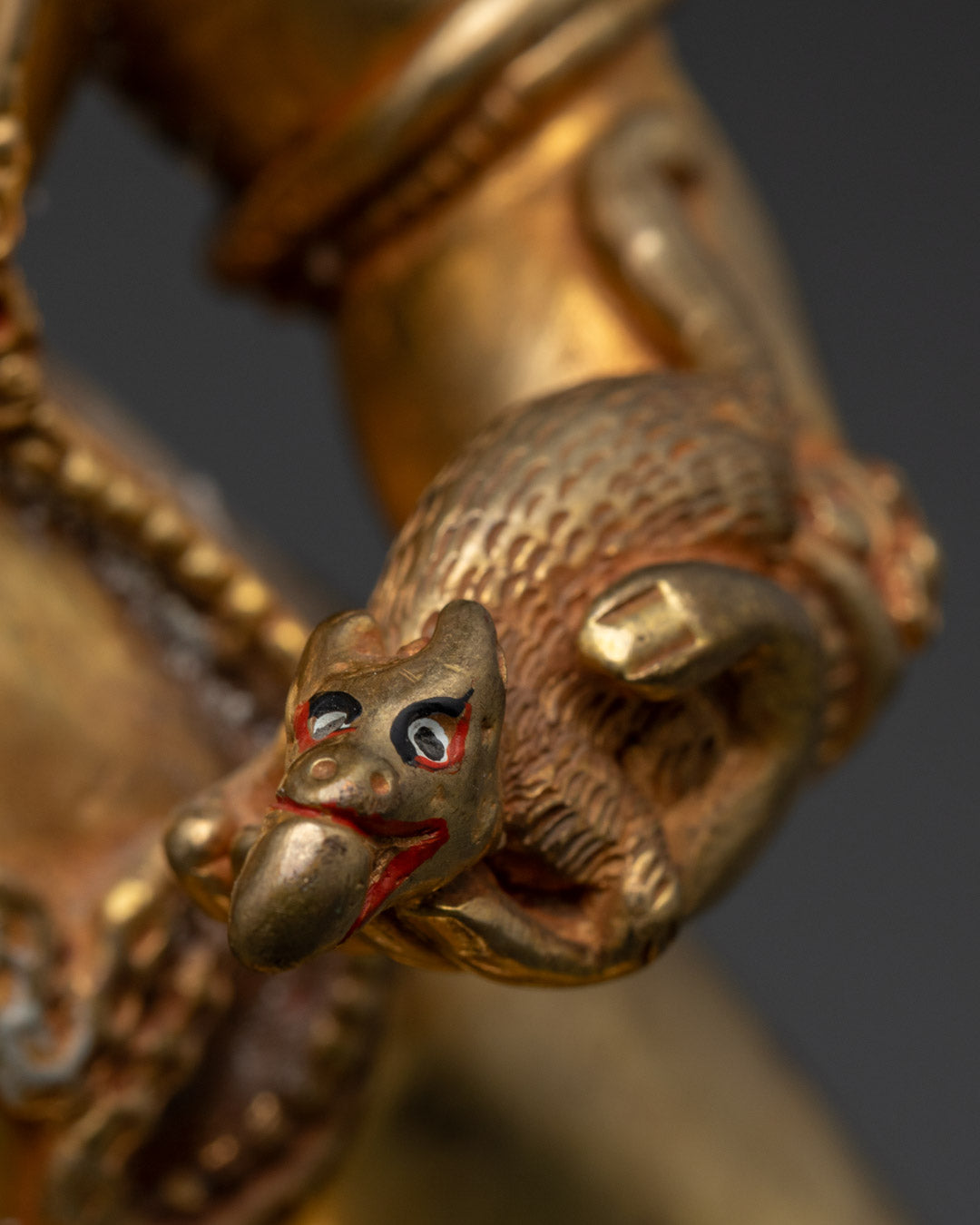 Black Dzambhala Statue | Powerful Buddhist Wealth Deity