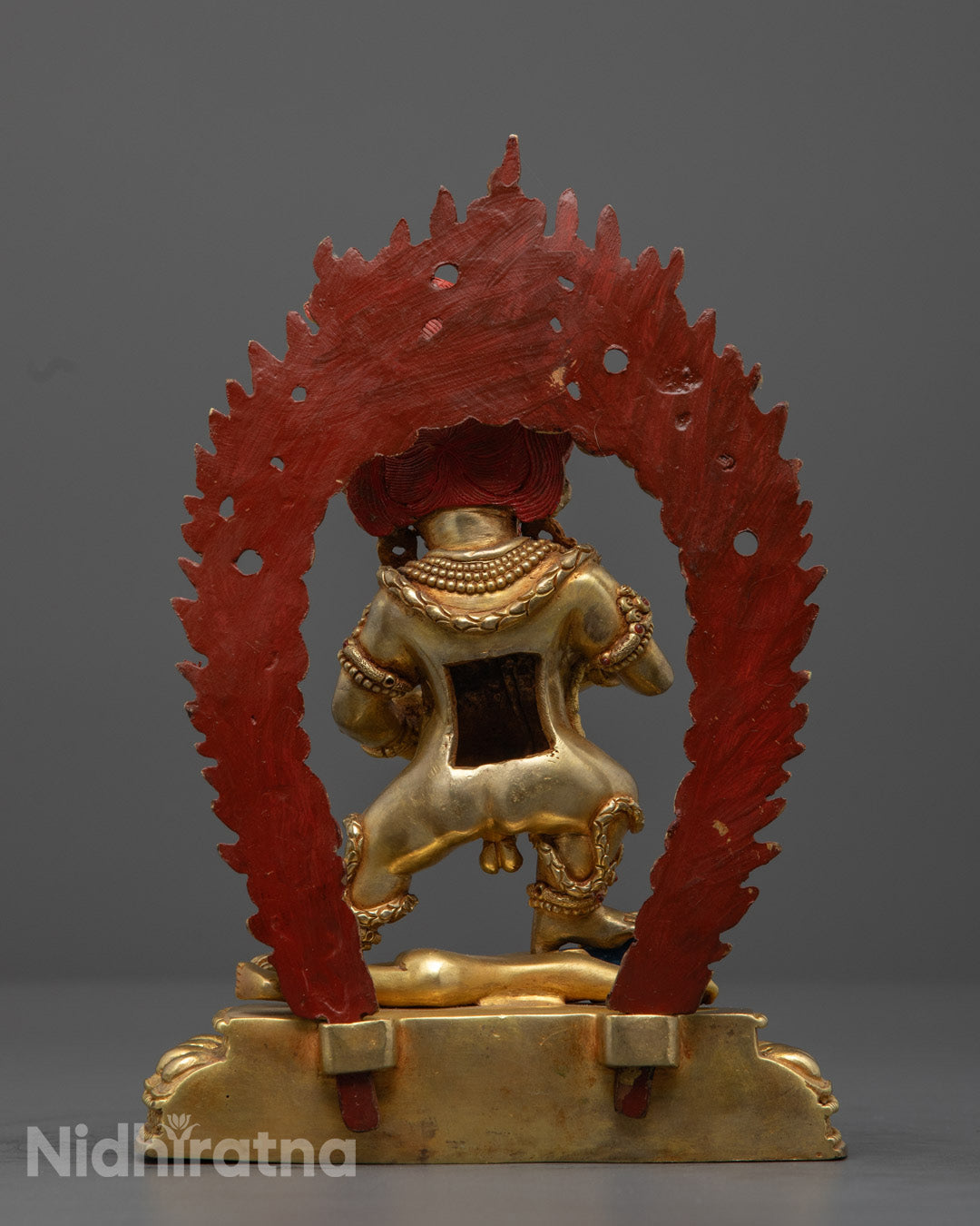Nepalese Black Dzambhala Statue | Spiritual Protection