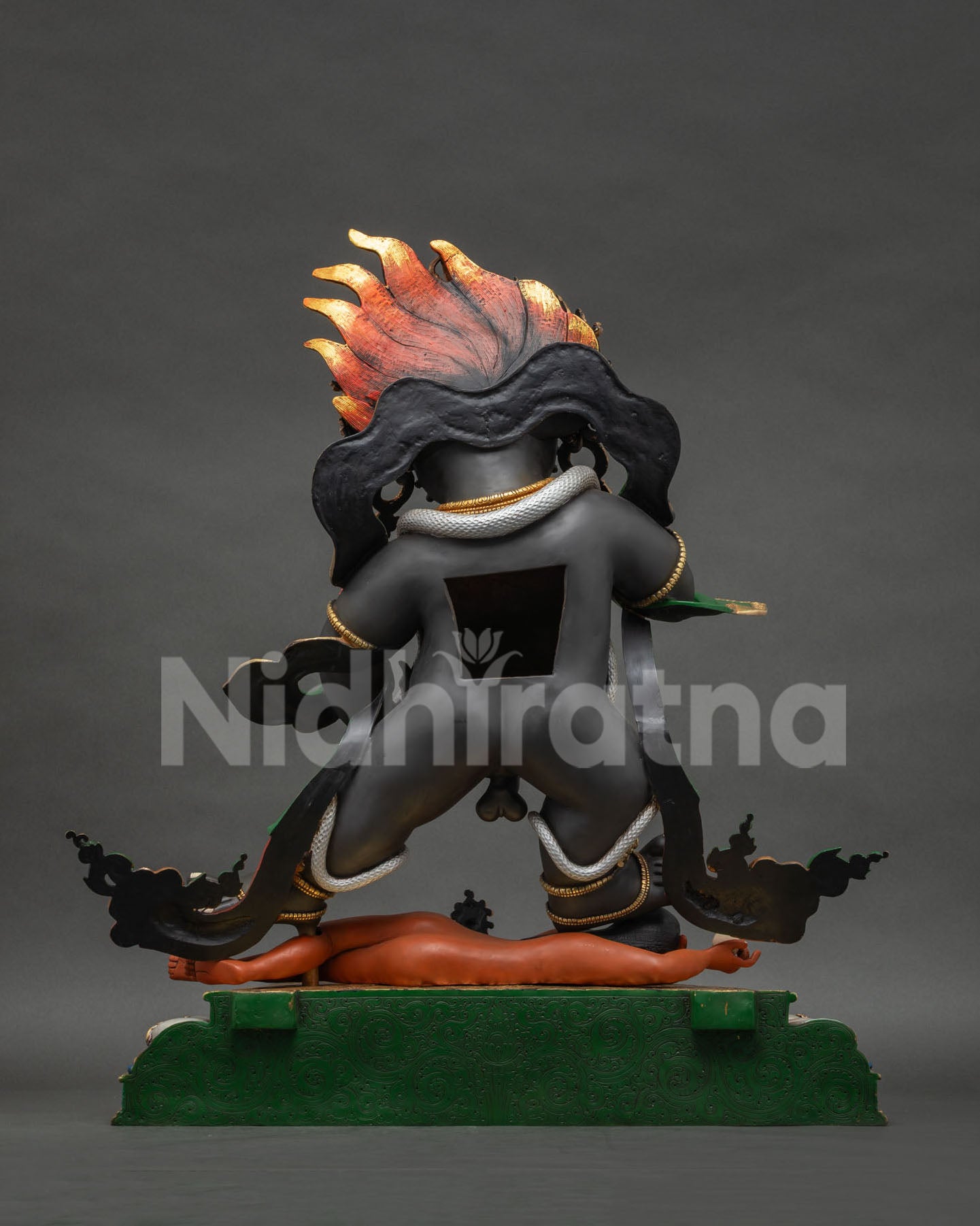 Black Dzambhala Statue