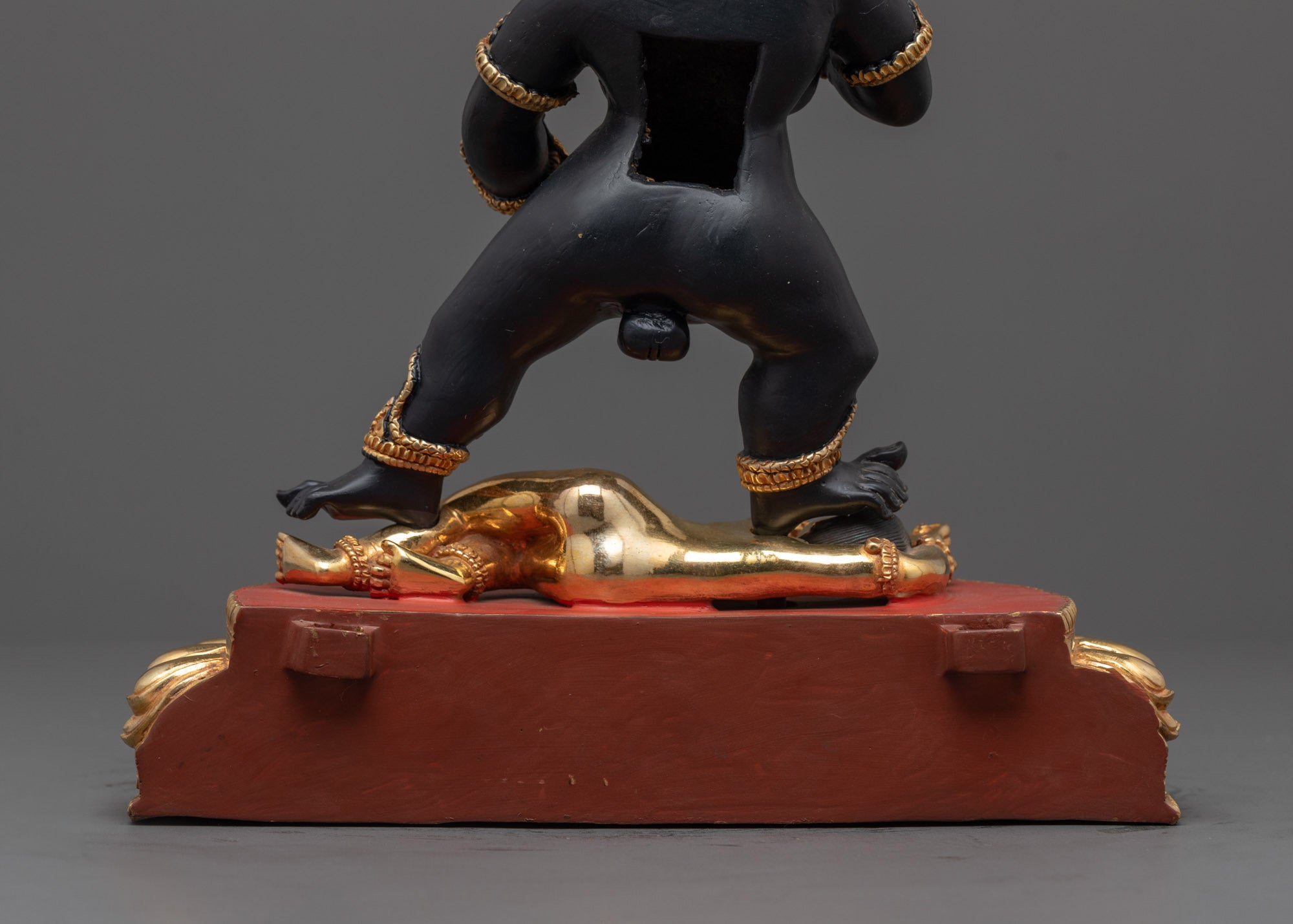 Nepal Black Dzambhala Statue | Wealth and Abundance Protector