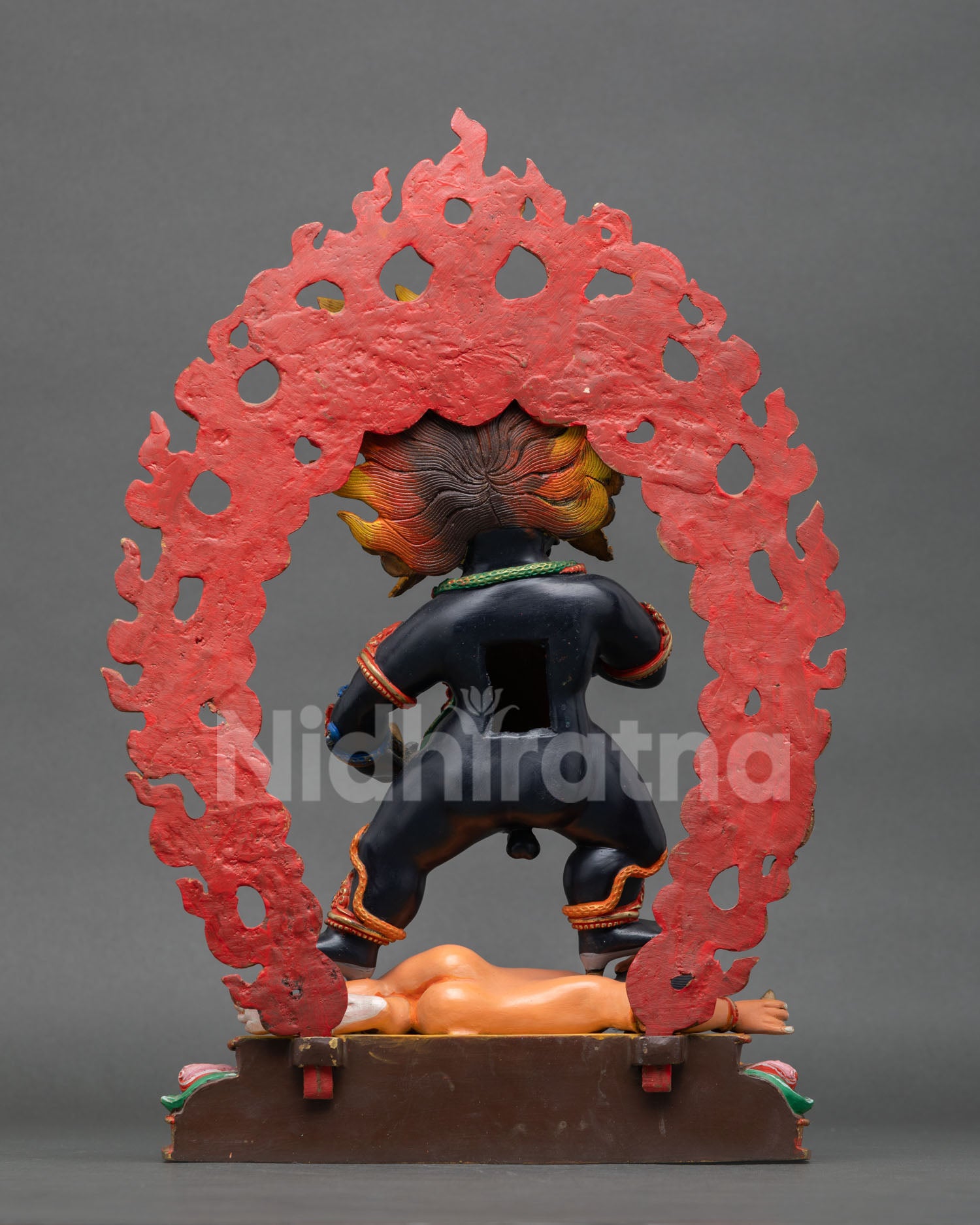 Black Dzambhala Statue
