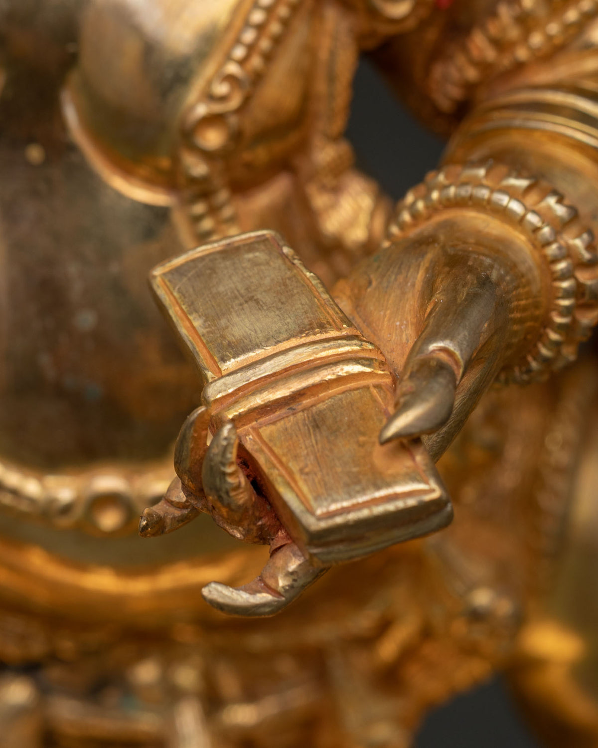 Black Manjushri Statue