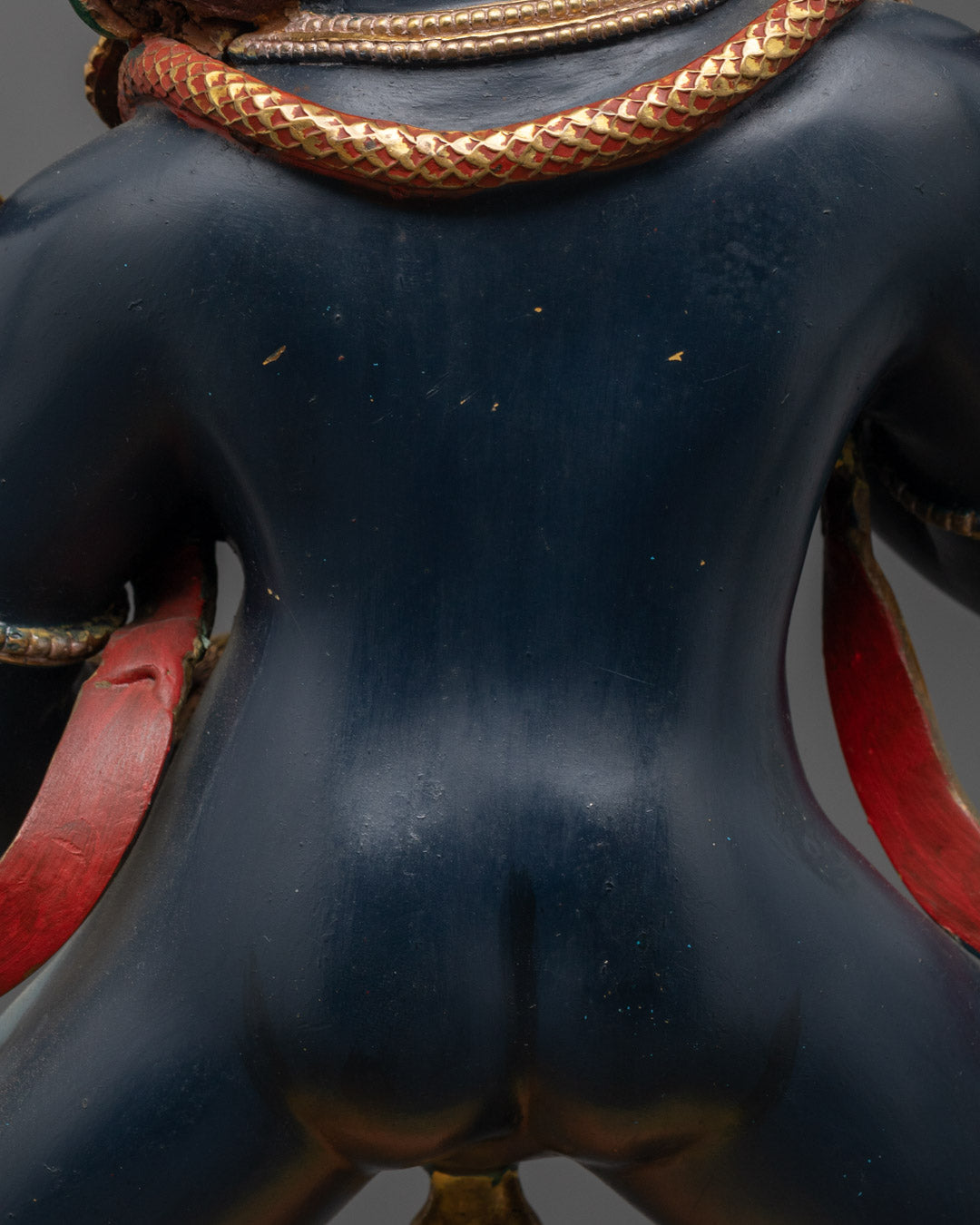 Buddhist Black Dzambhala Statue for Financial Protection