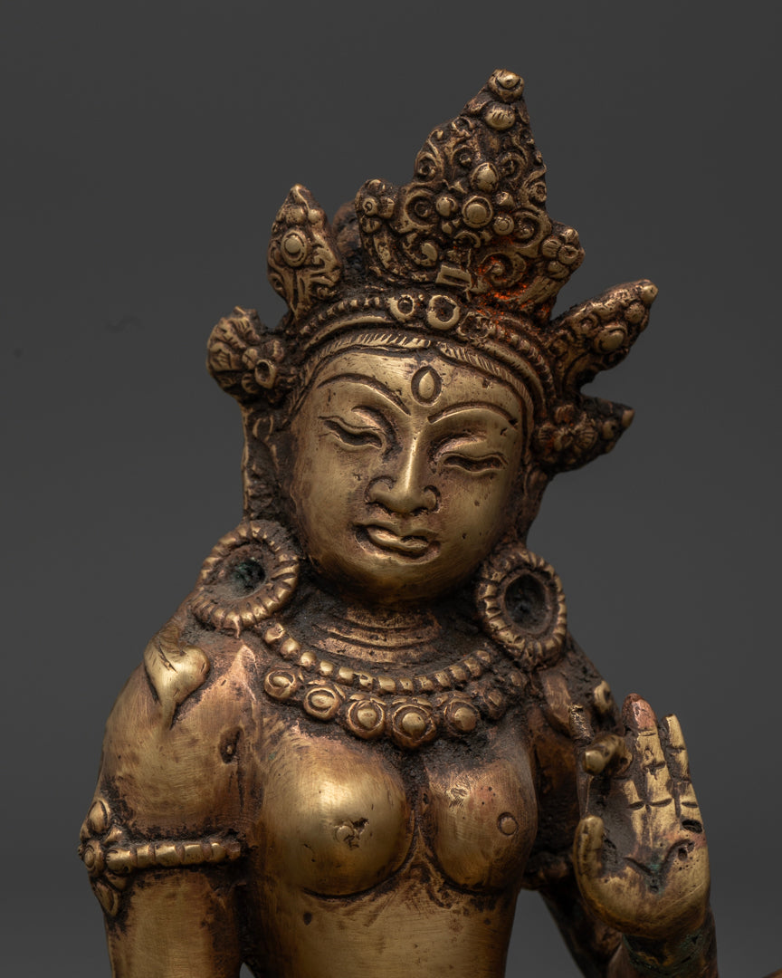 Bronze Parvati Statue | Handcrafted Hindu Goddess Sculpture
