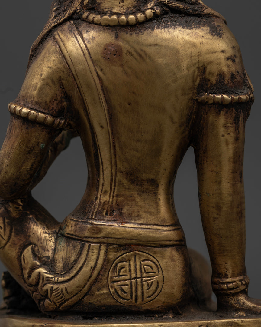 Bronze Parvati Statue | Handcrafted Hindu Goddess Sculpture