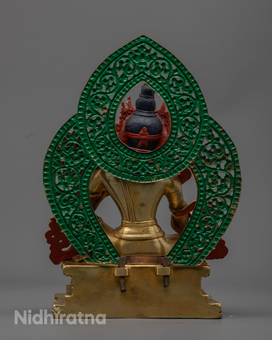 Sarvanivarana Vishkambhin Sculpture | Hand-Carved Bodhisattva