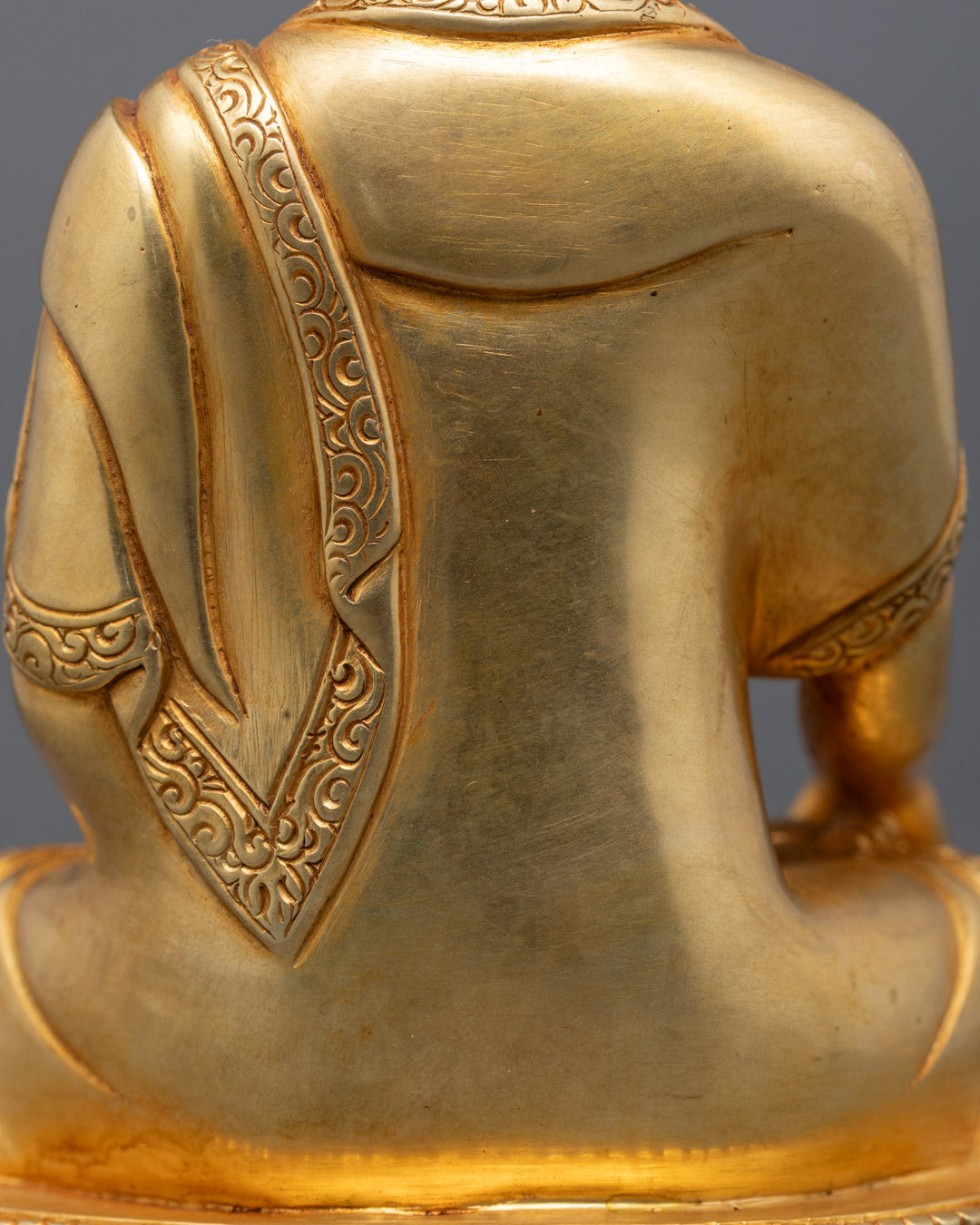 Meditating Buddha Shakyamuni Statue | Earth Touching Buddha Sculpture