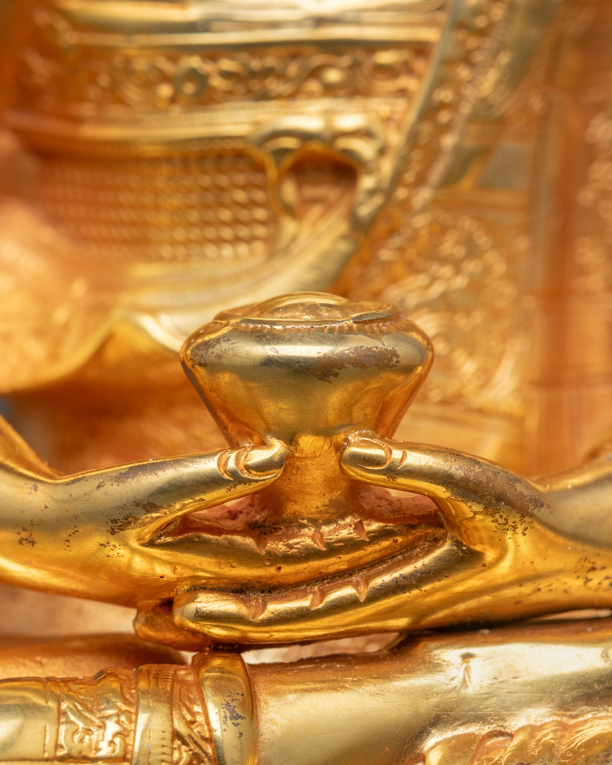 Pure Land Amitabha Buddha Statue | Machine-Made Buddhist Icon