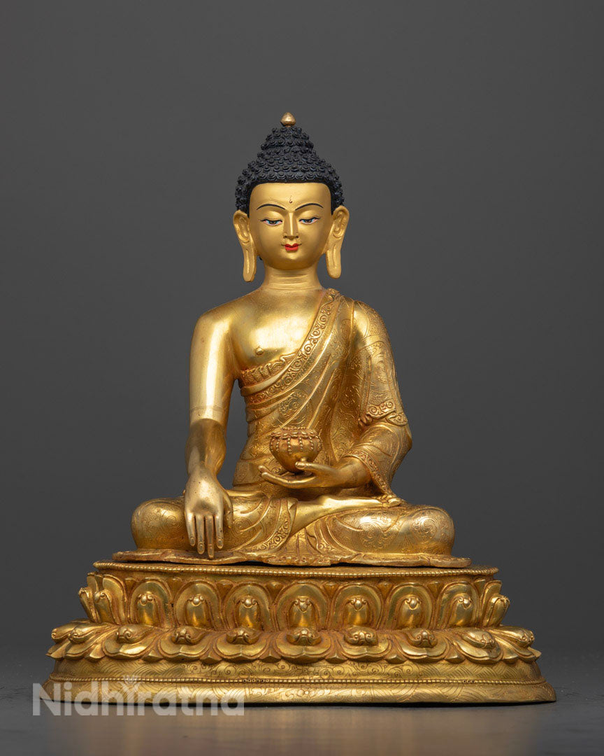 Enlightened Three Buddha Statue Set | Symbolizing Tranquility and Unity