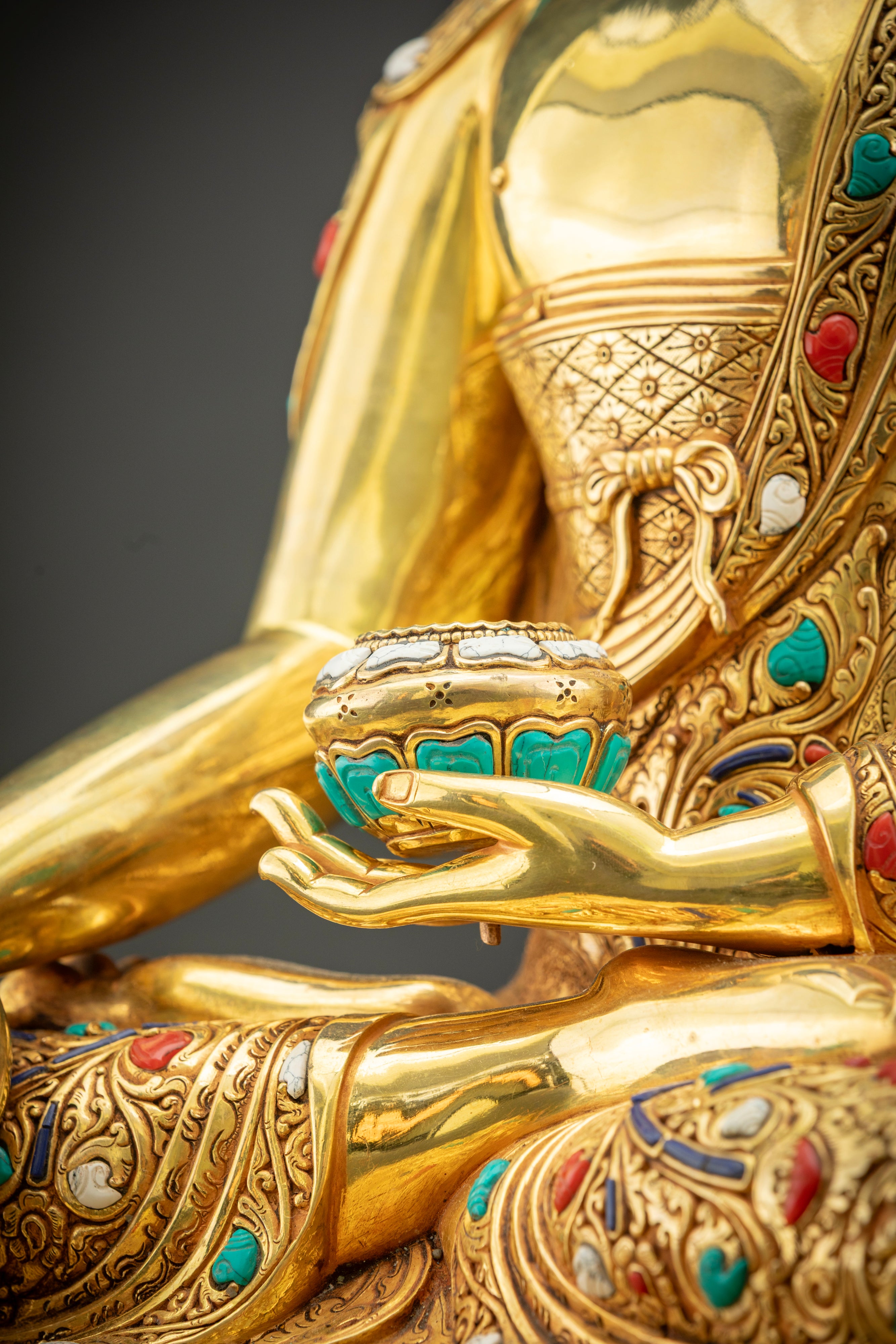 Shakyamuni Buddha Enlightenment and Liberation Sculpture